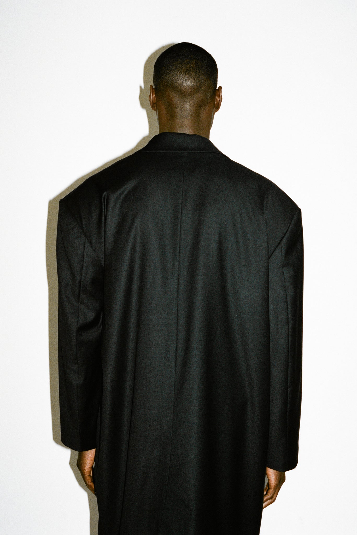 Neutra Oversized Structural Coat | Black