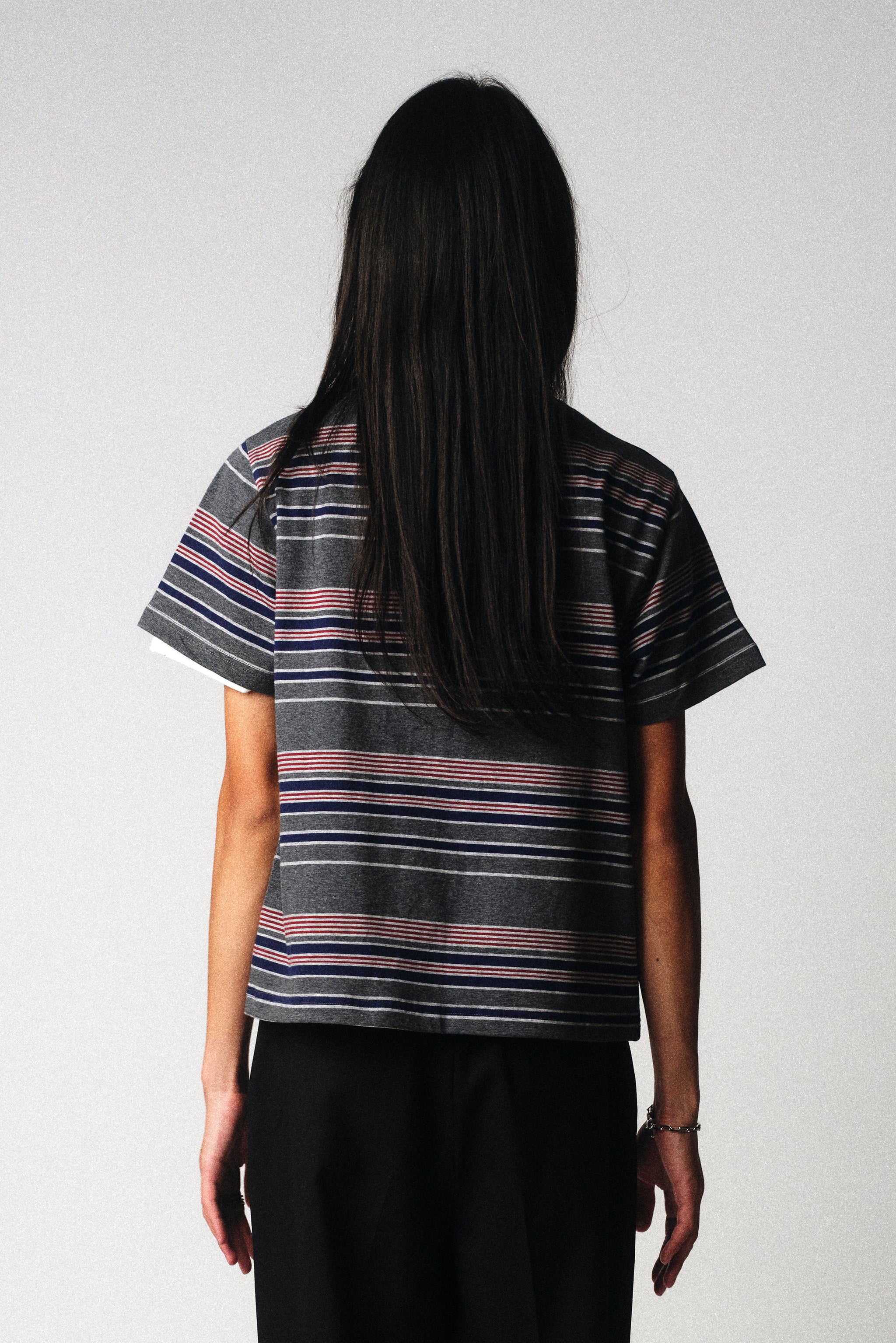 Grey/Blue/Burgundy