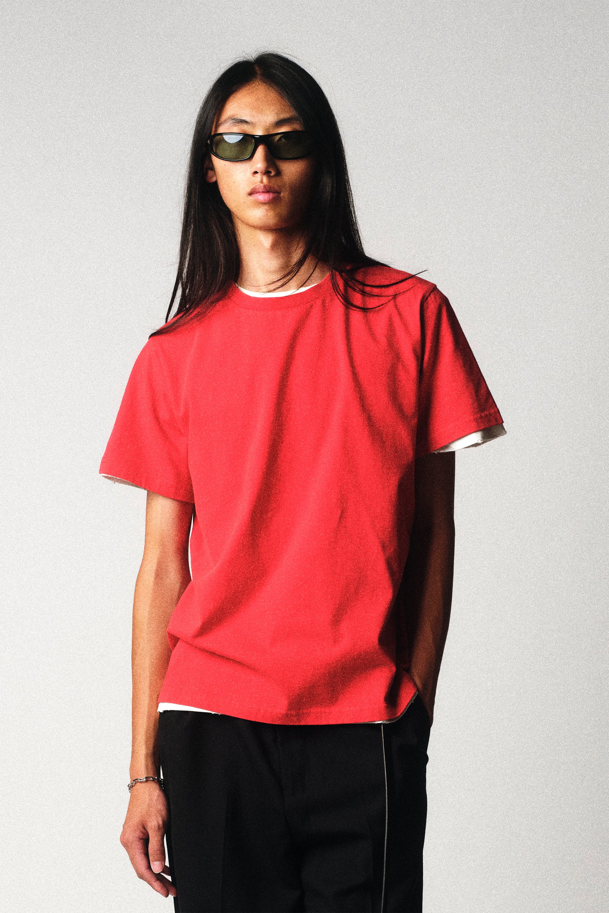 Sunfaded Red