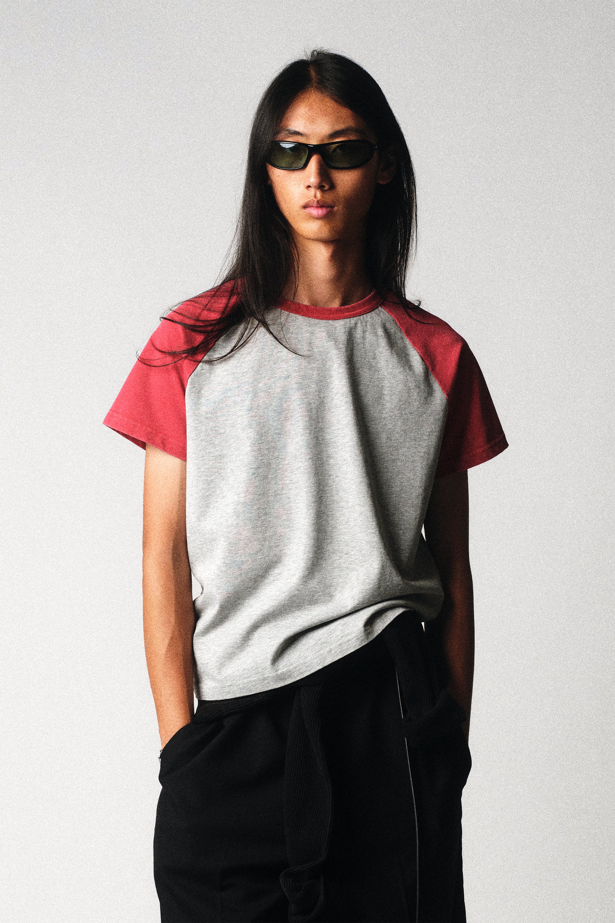 Sunfaded Crimson/Gray