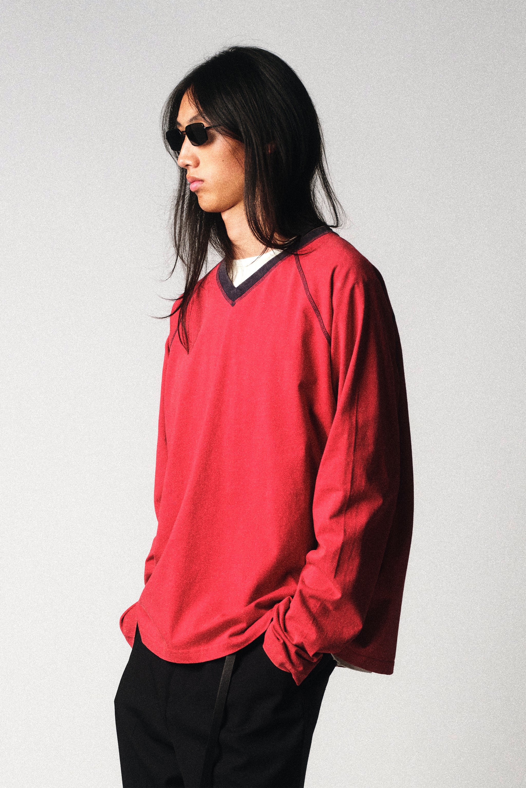 Crimson / Navy