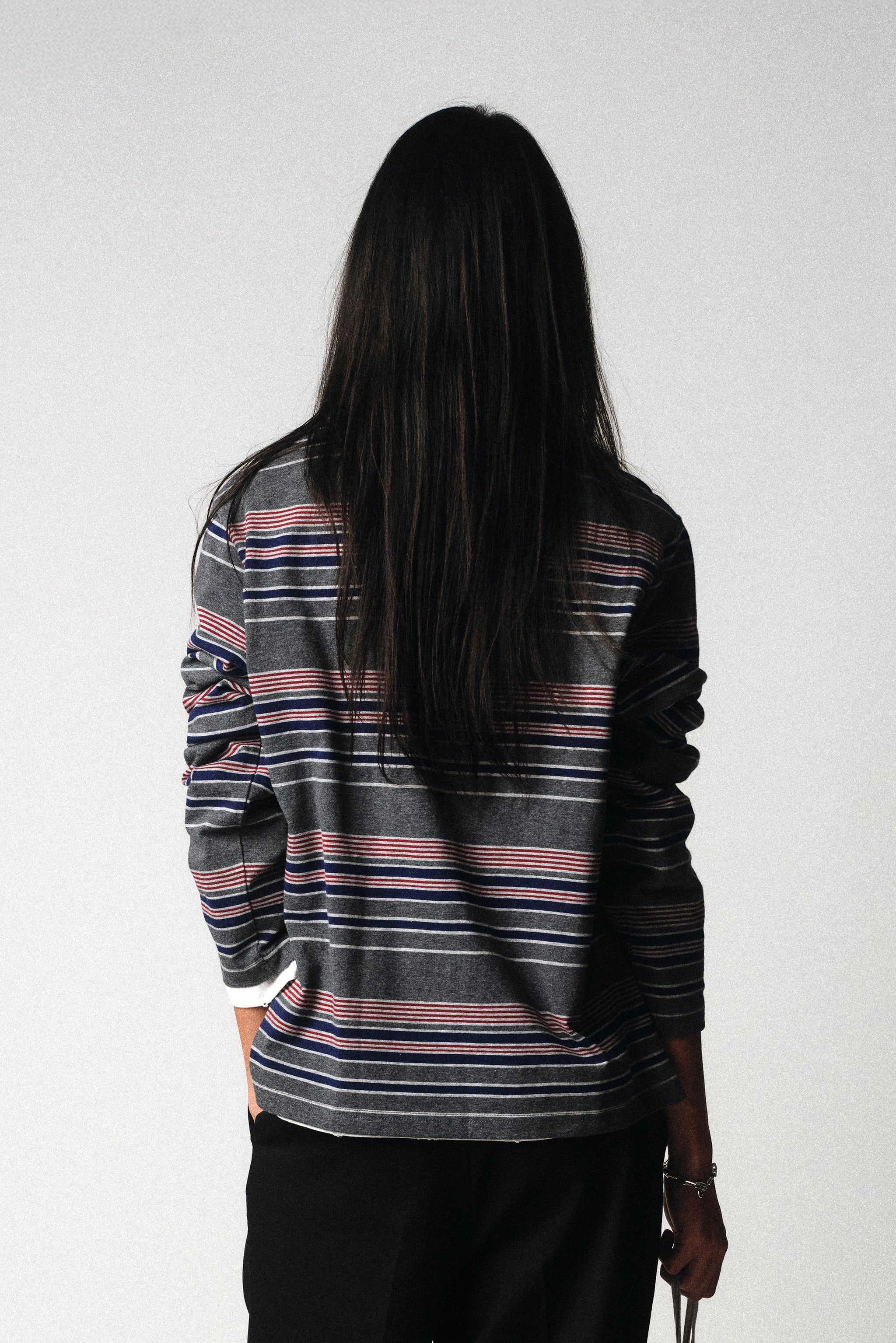 Grey/Blue/Burgundy