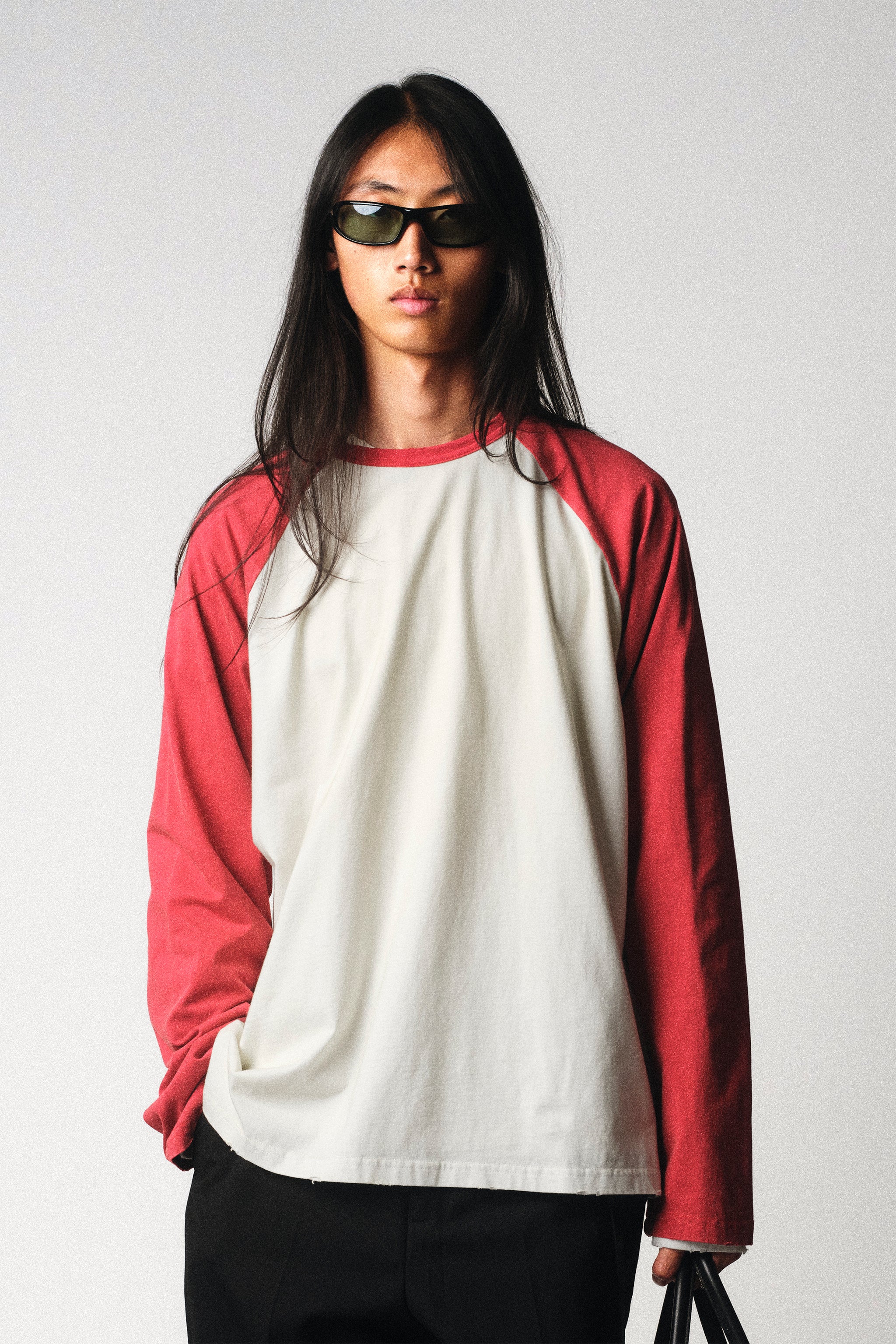 Distressed Crimson/White
