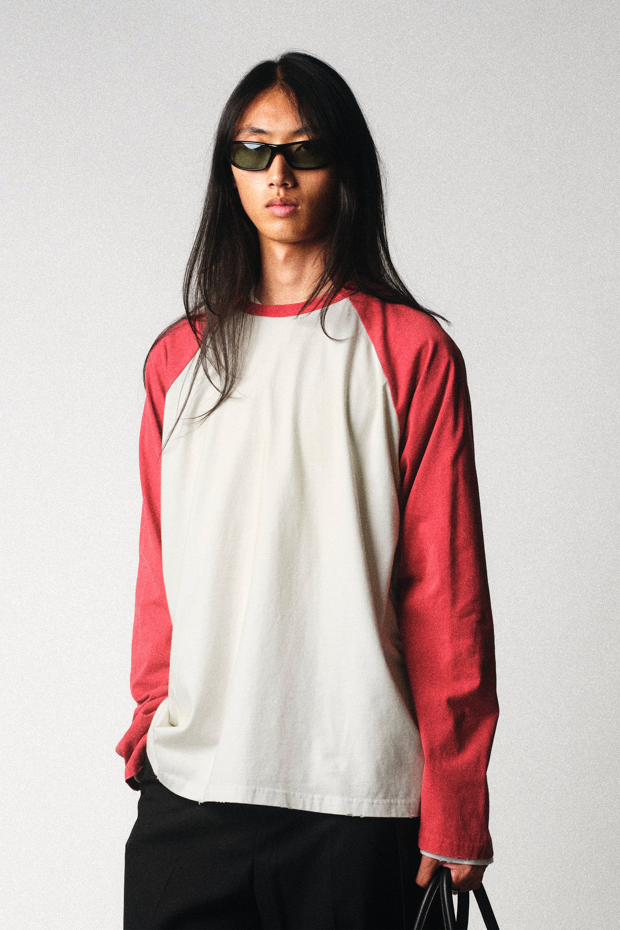 Distressed Crimson/White