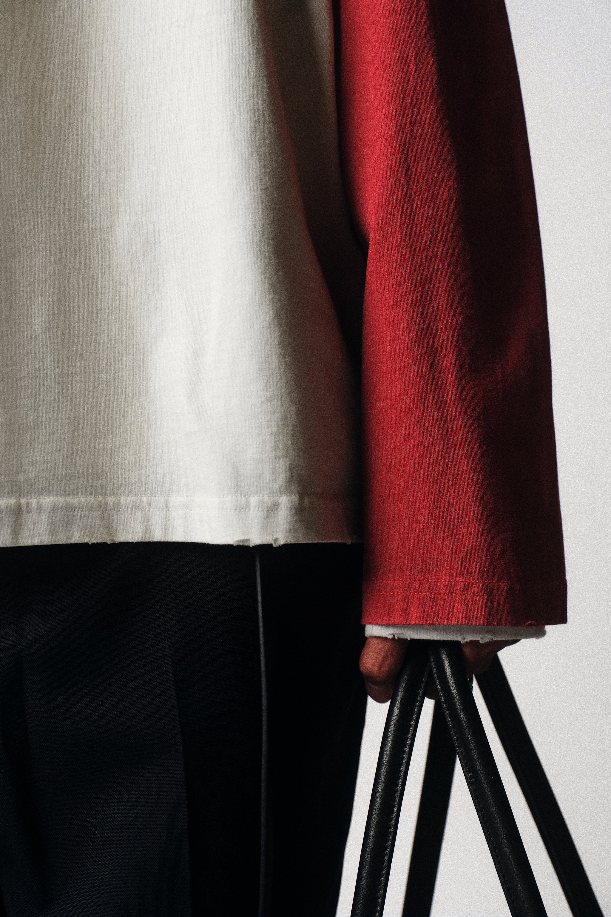 Distressed Crimson/White