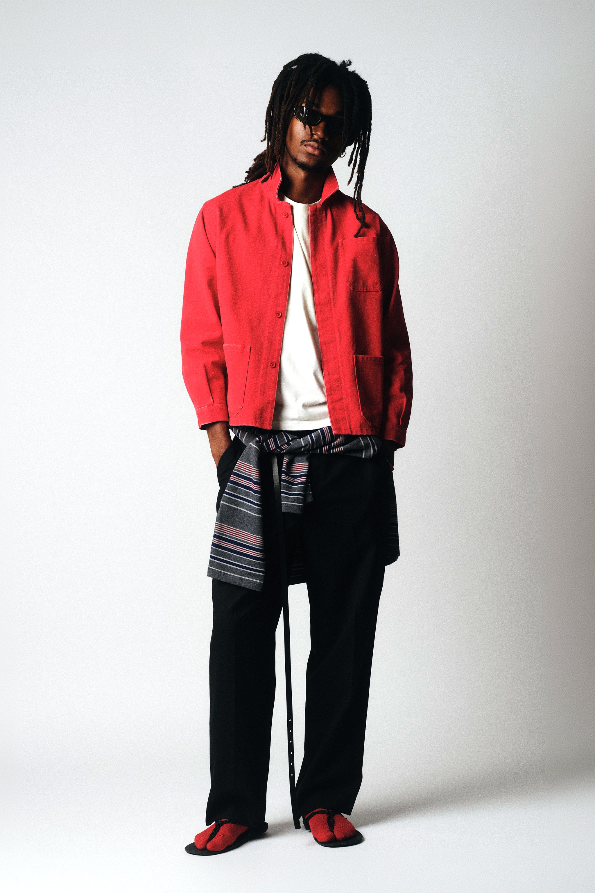 Sunfaded Red