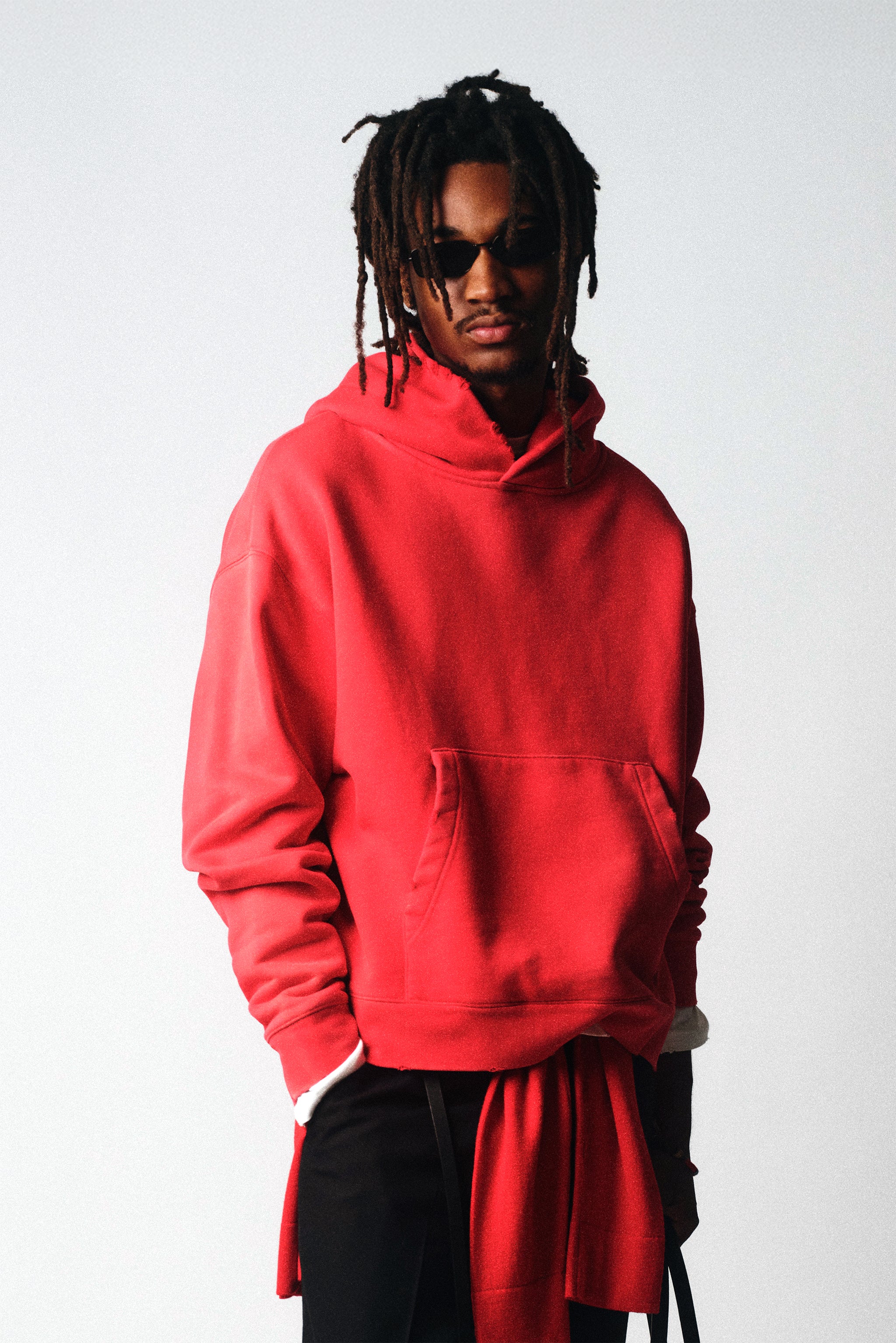 Sunfaded Red