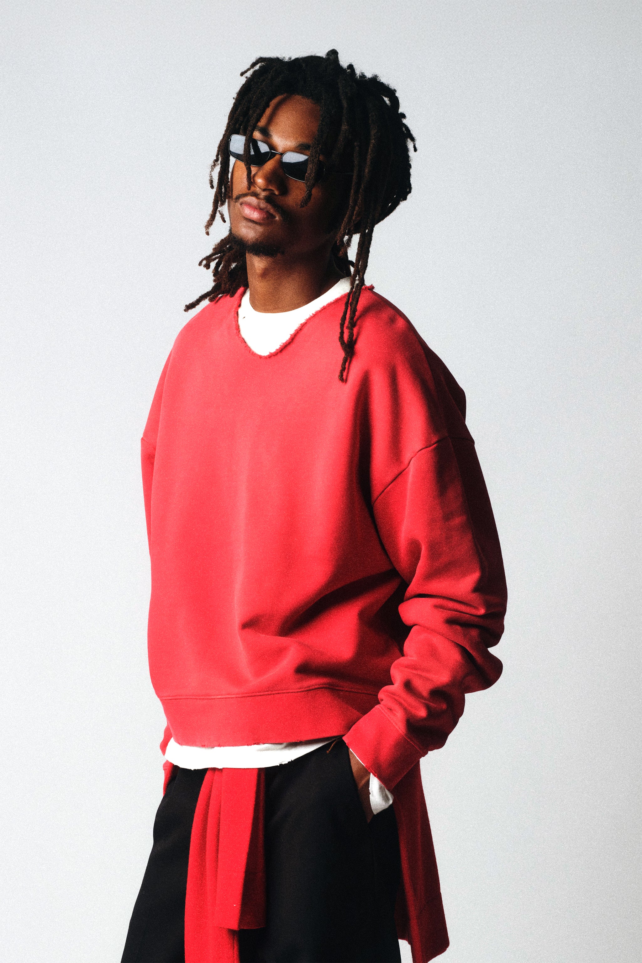Sunfaded Red