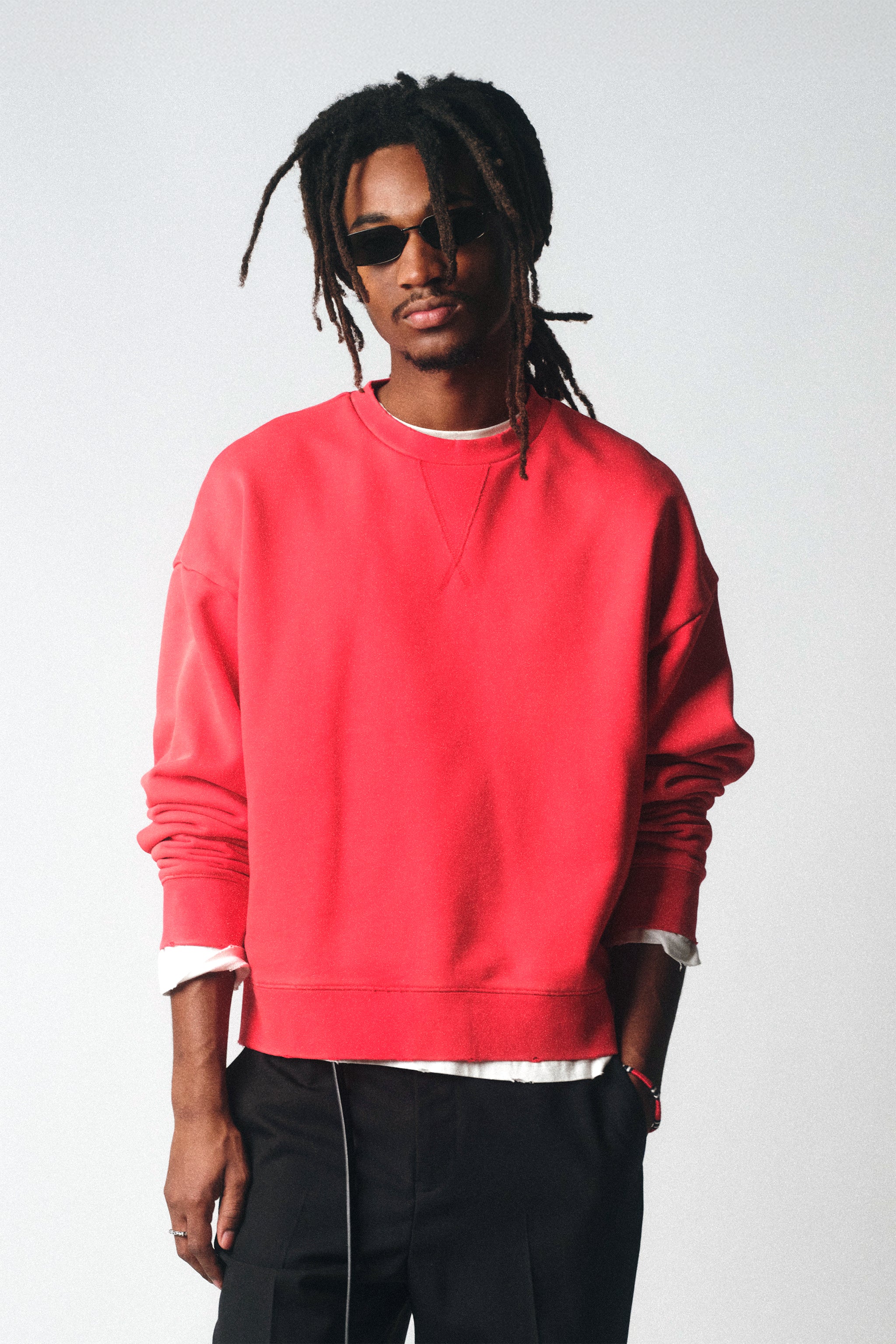 Sunfaded Red