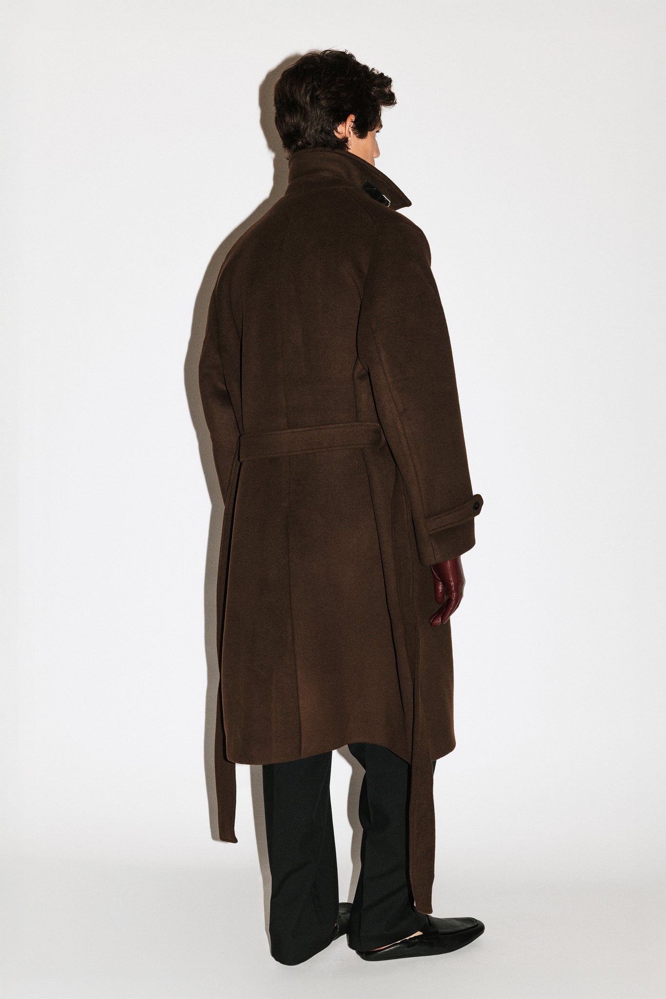 Monterey Wool Car Coat  |  Chocolate Brown