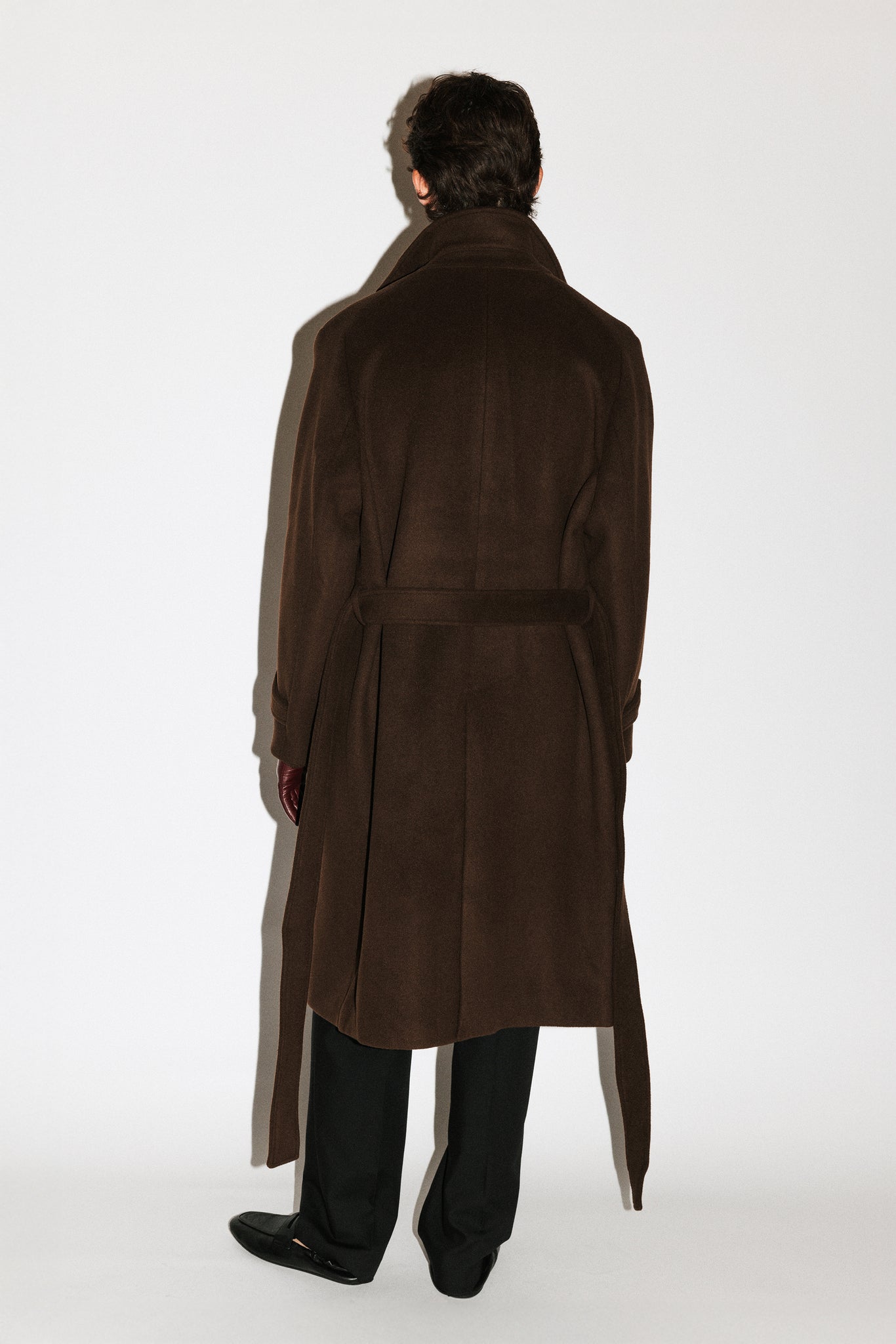 Monterey Wool Car Coat  |  Chocolate Brown