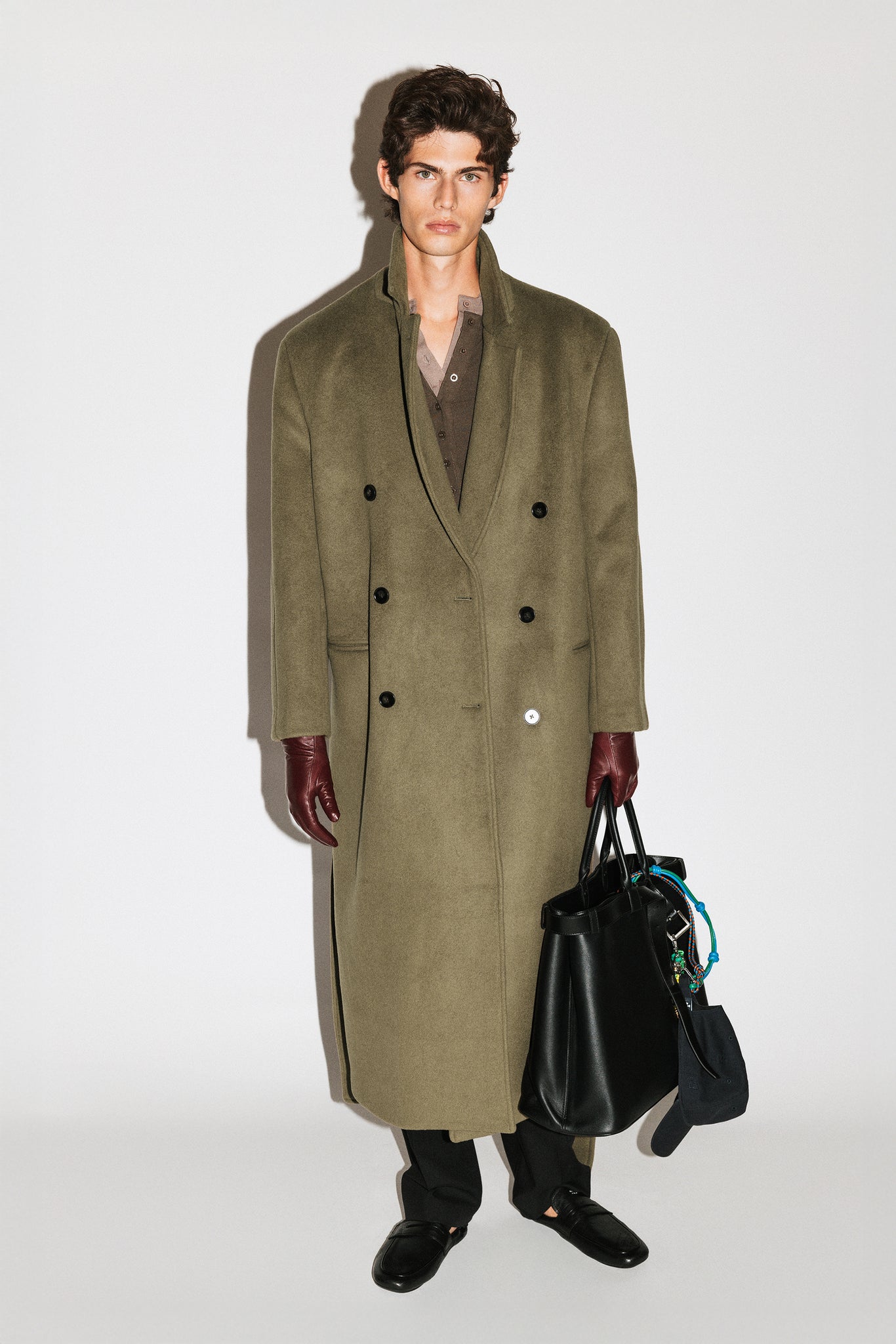 Lyndon Oversized Watchcoat  |  Khaki