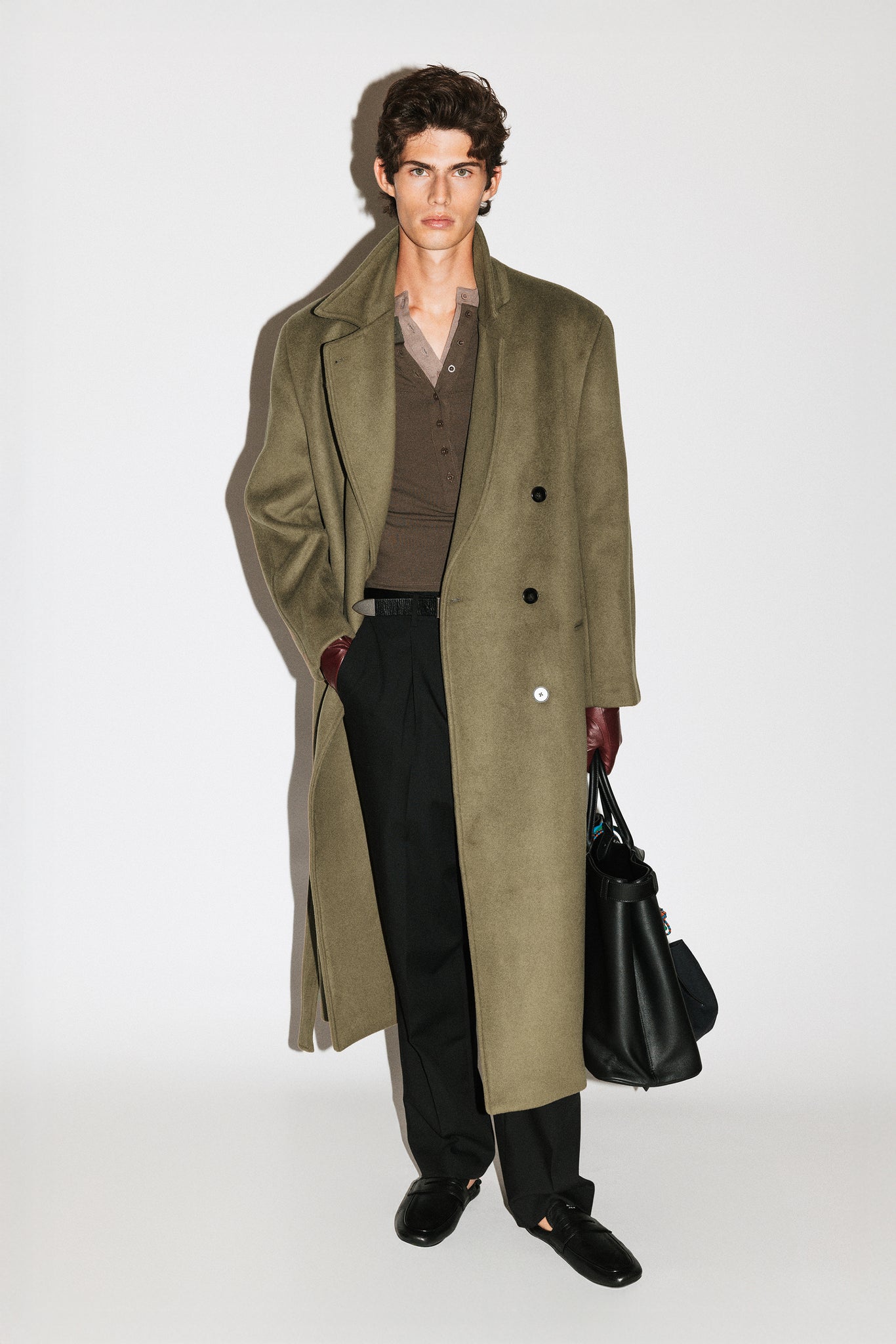 Lyndon Oversized Watchcoat  |  Khaki