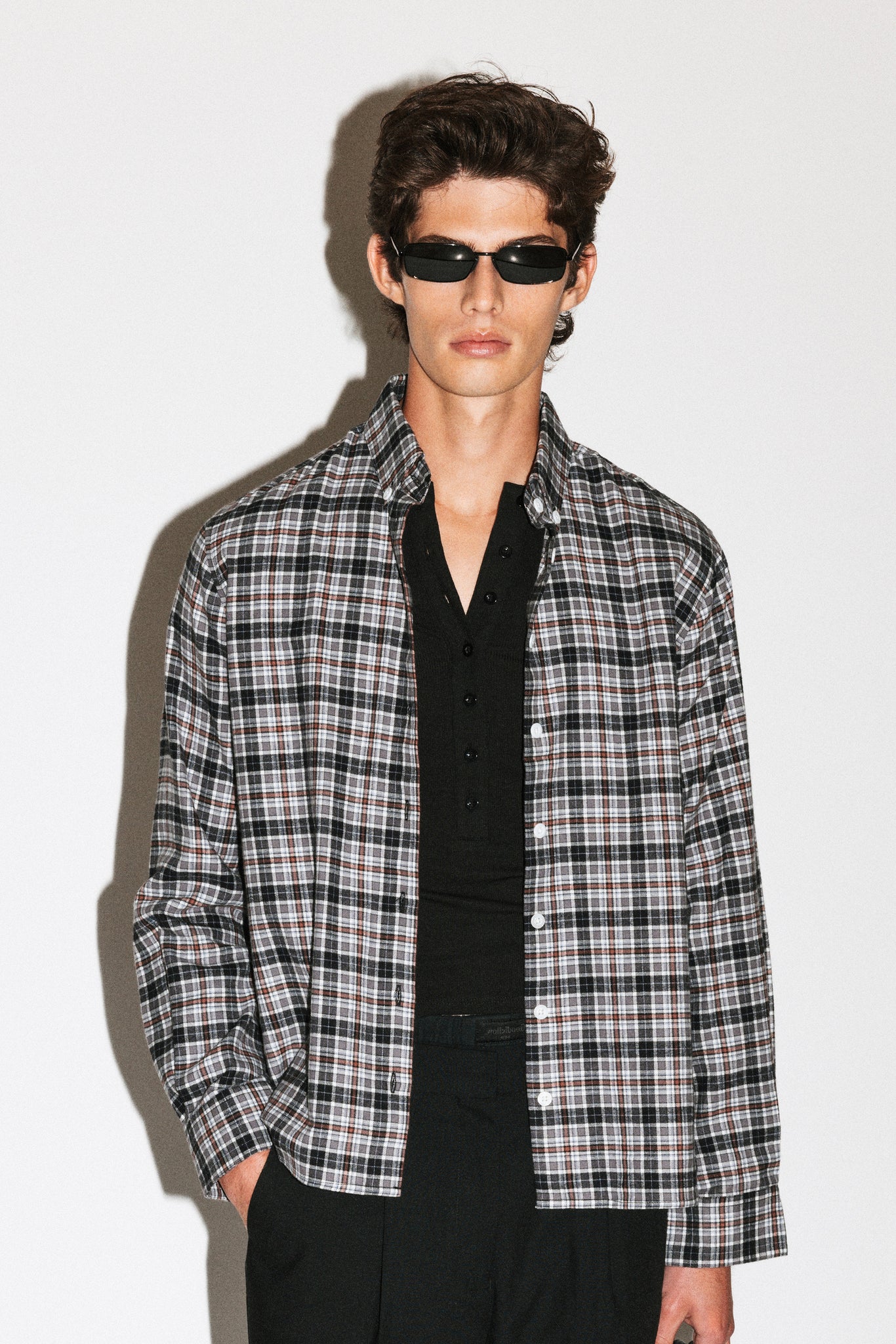 Rexford Classic Button Up Shirt  |  Brown Plaid