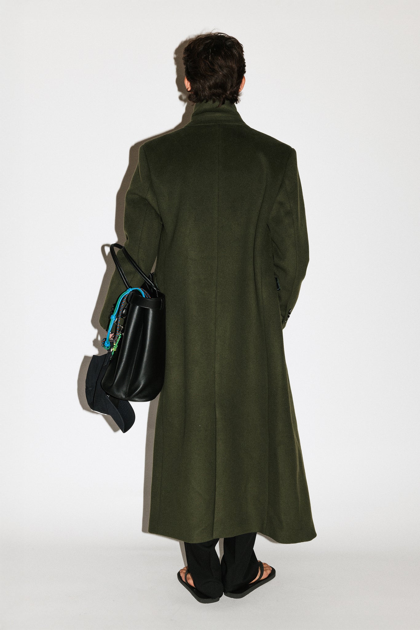 Manhattan Oversized Overcoat  |  Deep Moss