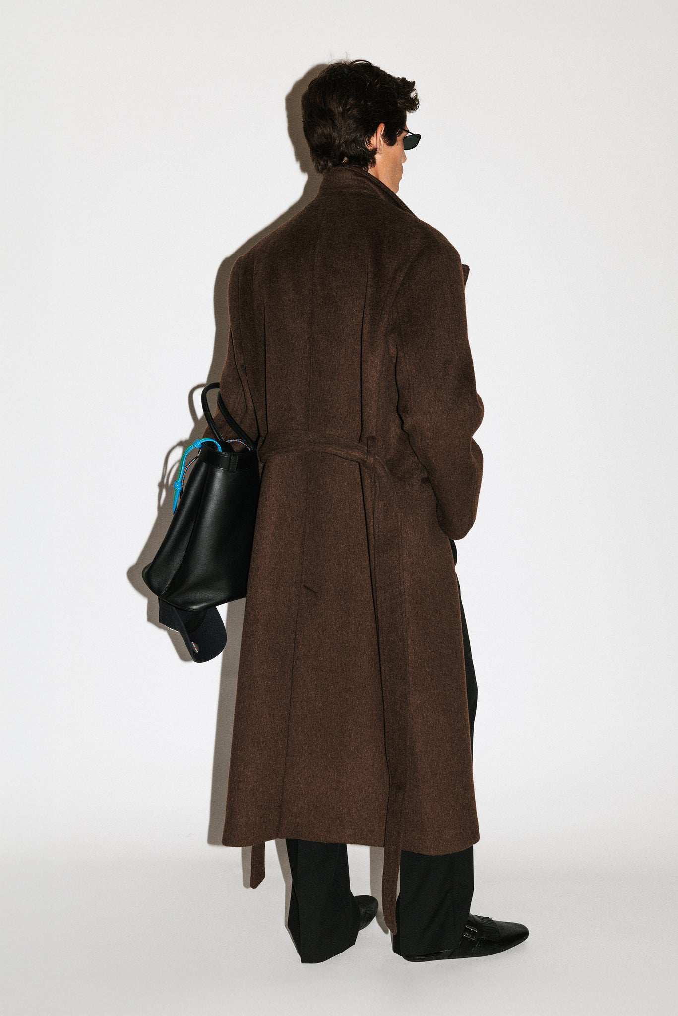 Lyndon Oversized Watchcoat  |  Brown Melange