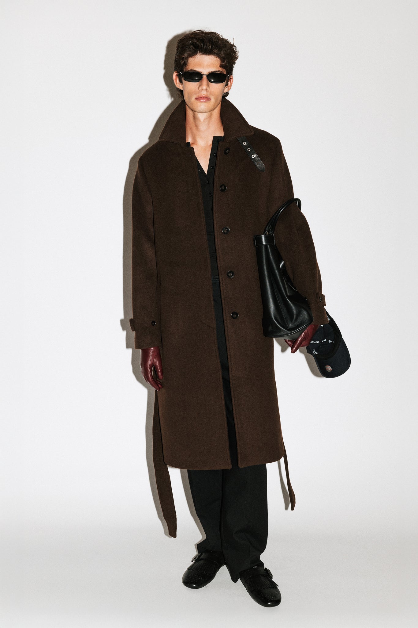 Monterey Wool Car Coat  |  Chocolate Brown