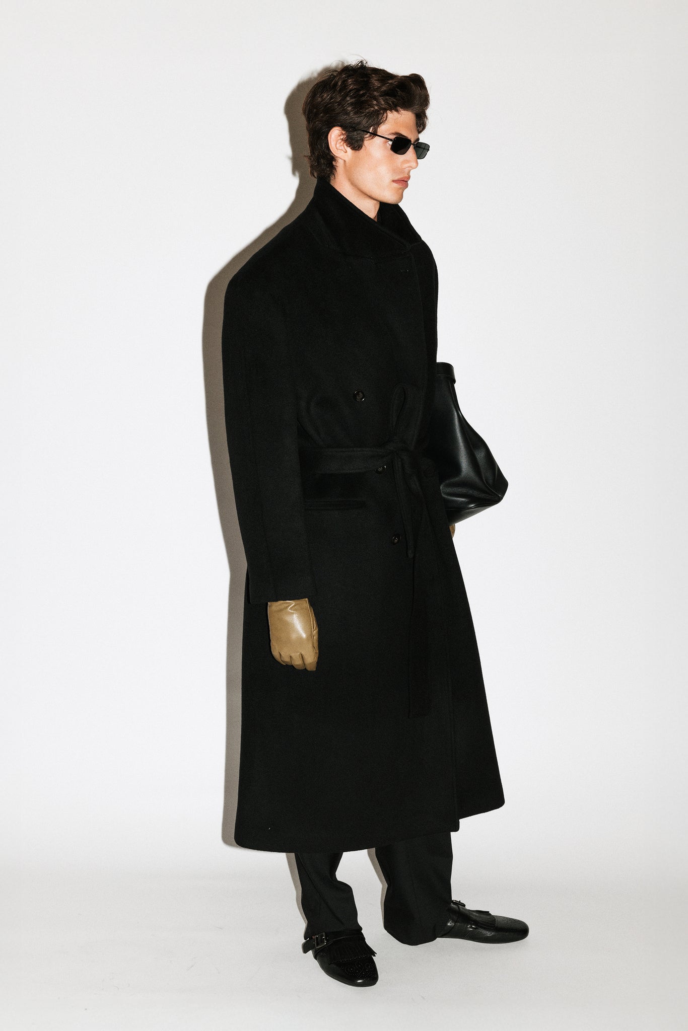 Lyndon Oversized Watchcoat  |  Black
