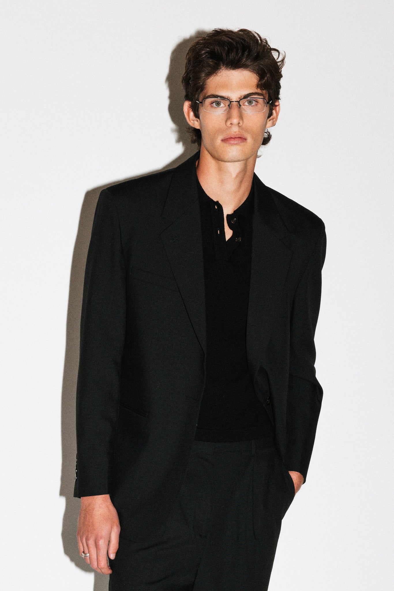 Durant Tailored Blazer  |  Black