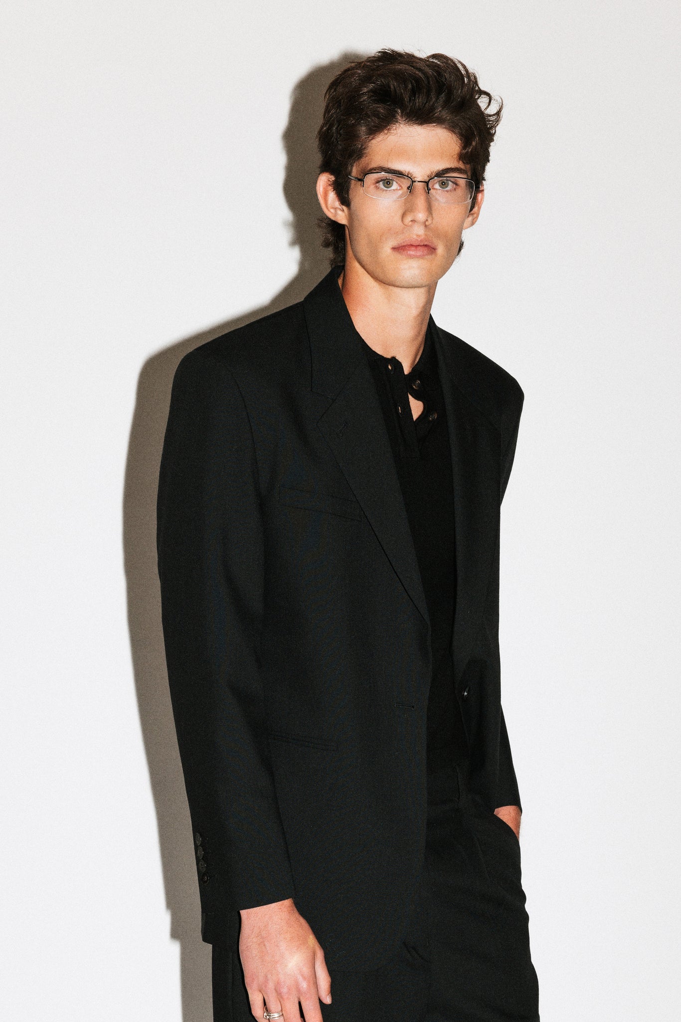 Durant Tailored Blazer  |  Black