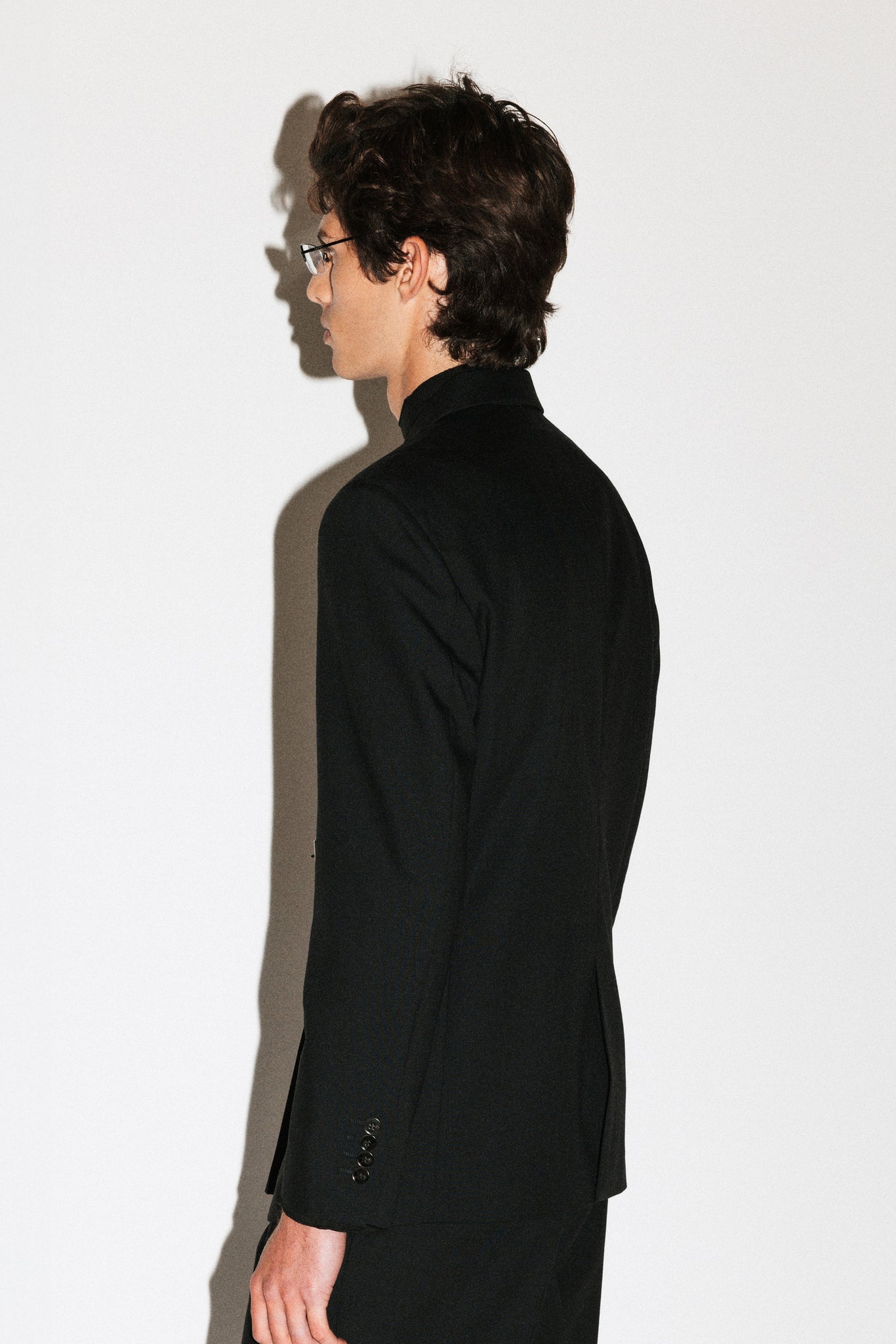 Peninsula Double Breasted Belted Blazer  |  Black