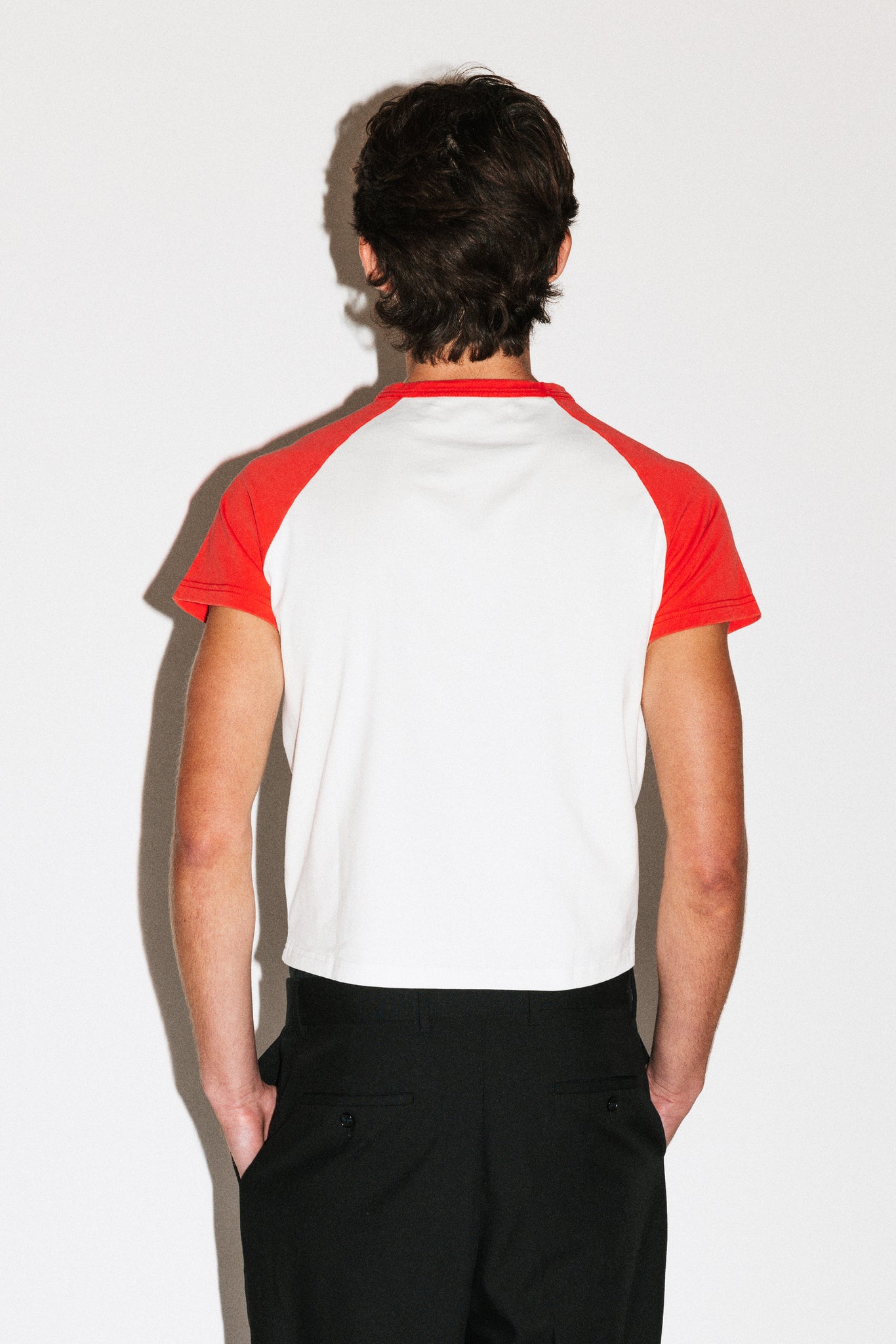Sunfaded Red Raglan