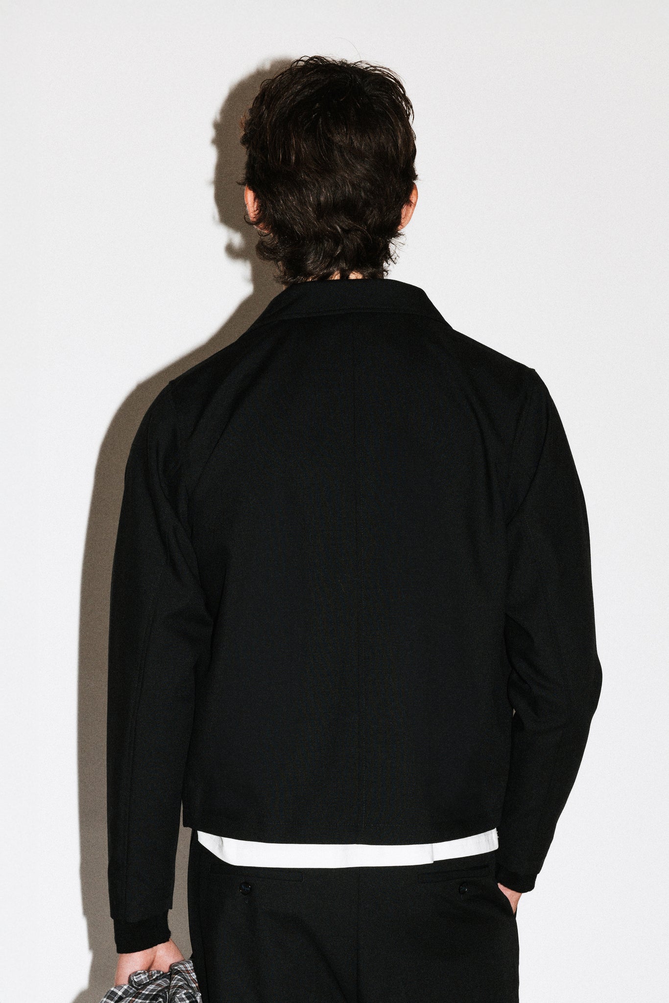 Hartford Soft Wool Blouson  |  Black