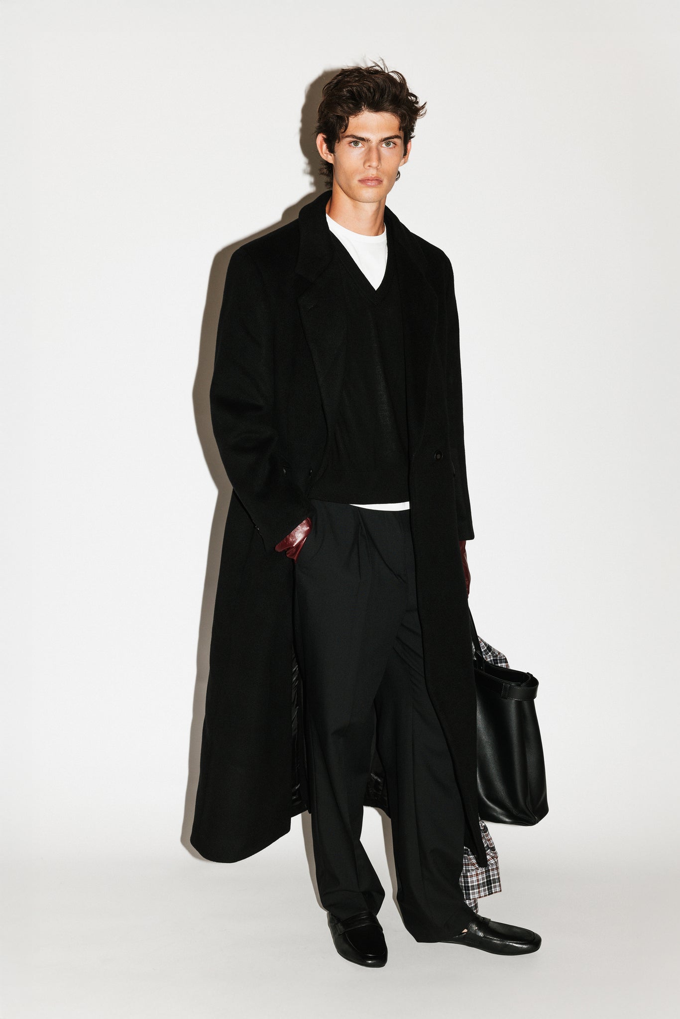 Manhattan Oversized Overcoat  |  Black