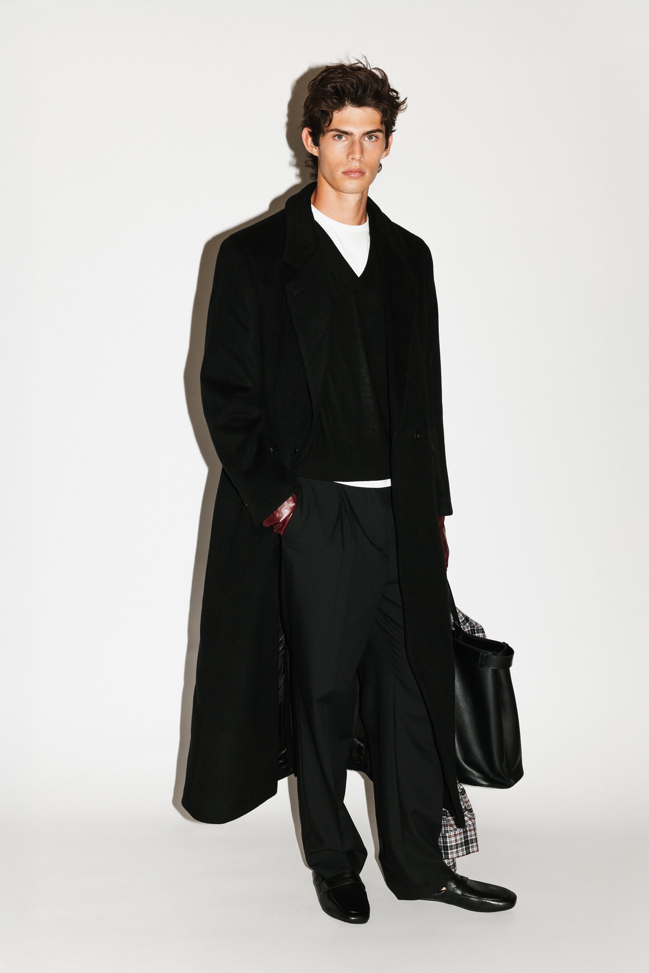 Manhattan Oversized Overcoat Black – California Arts