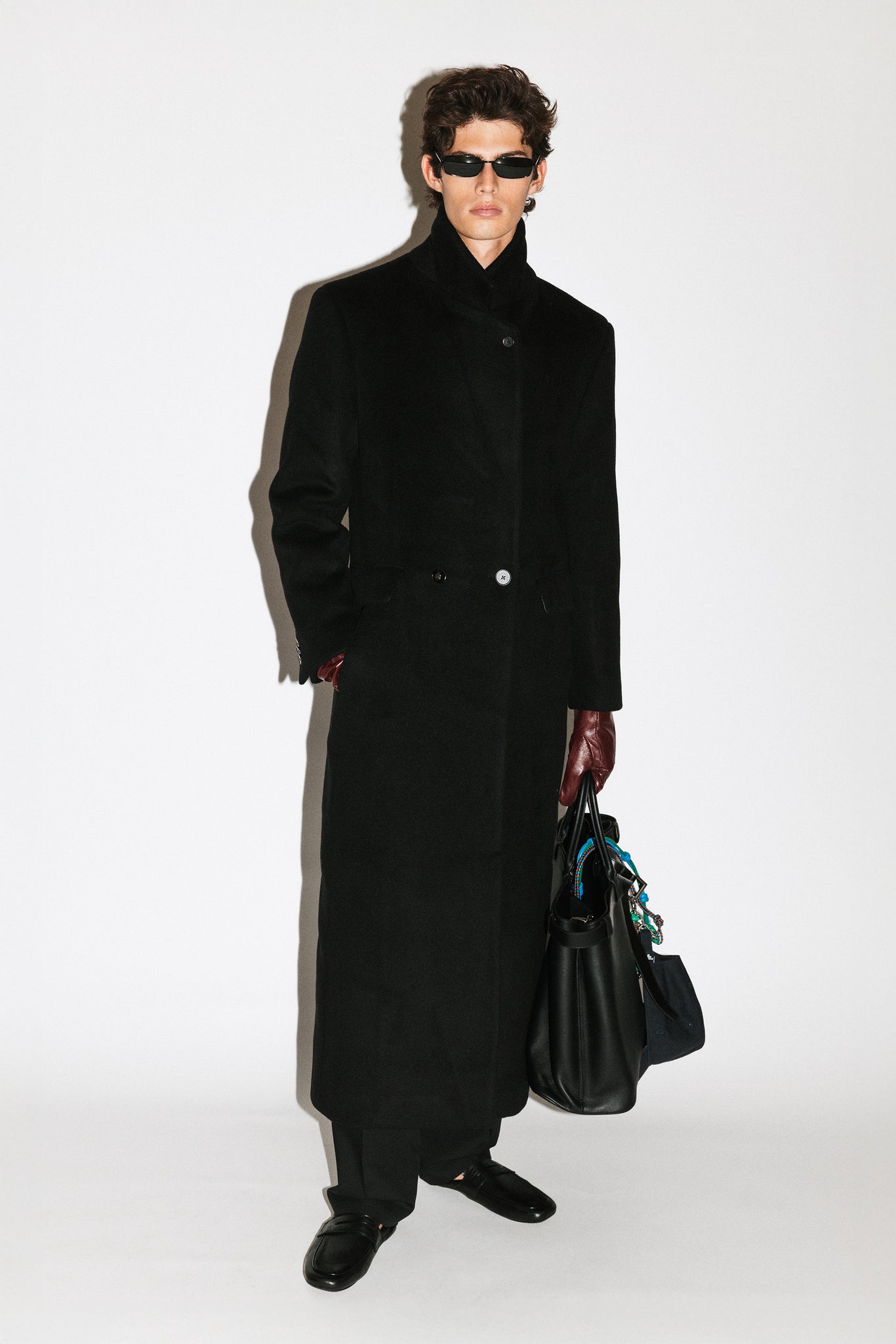 Manhattan Oversized Overcoat  |  Black
