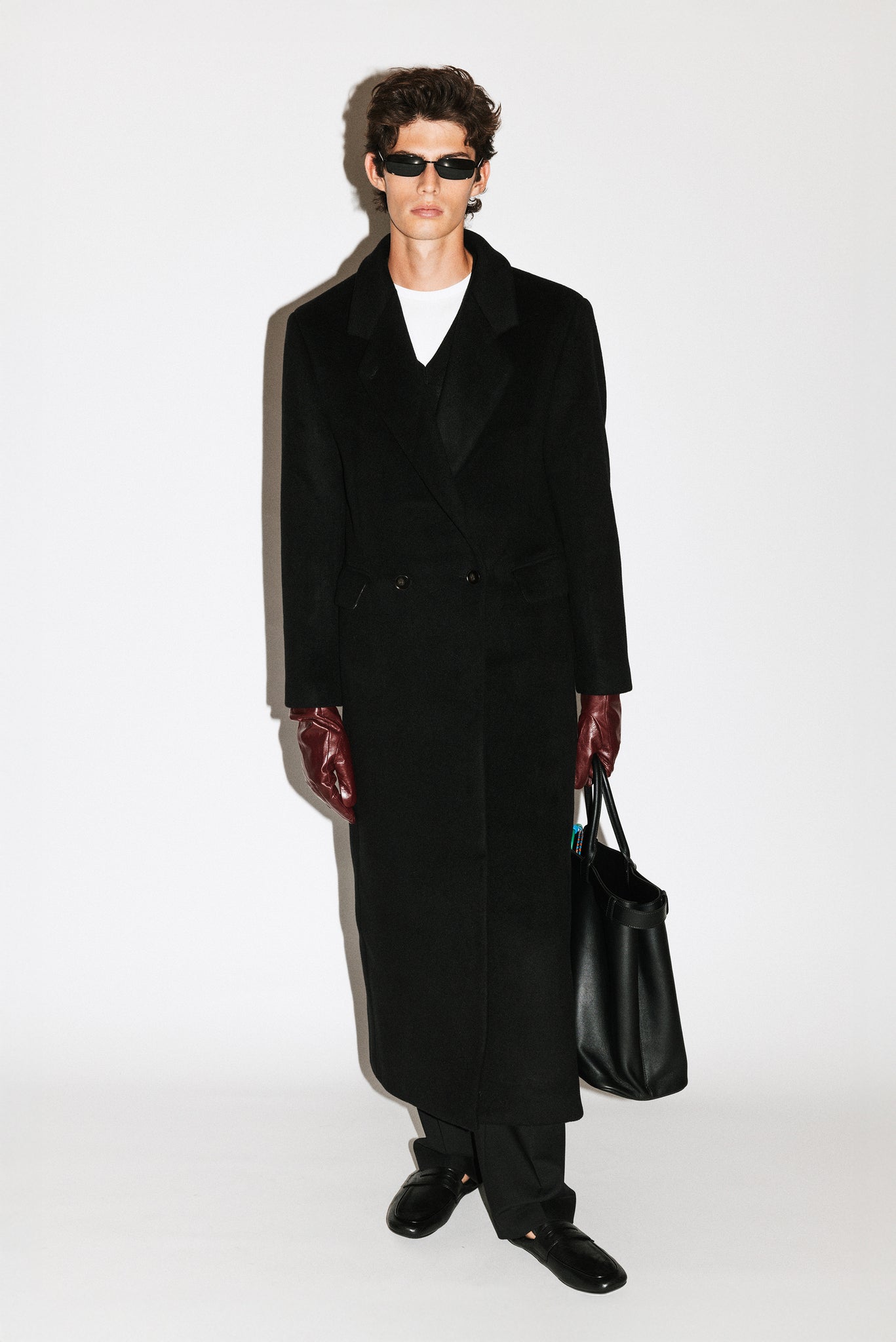 Manhattan Oversized Overcoat  |  Black