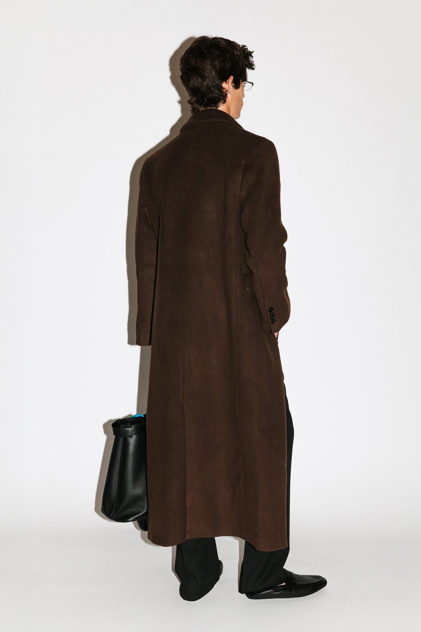 Manhattan Oversized Overcoat  |  Chocolate Brown
