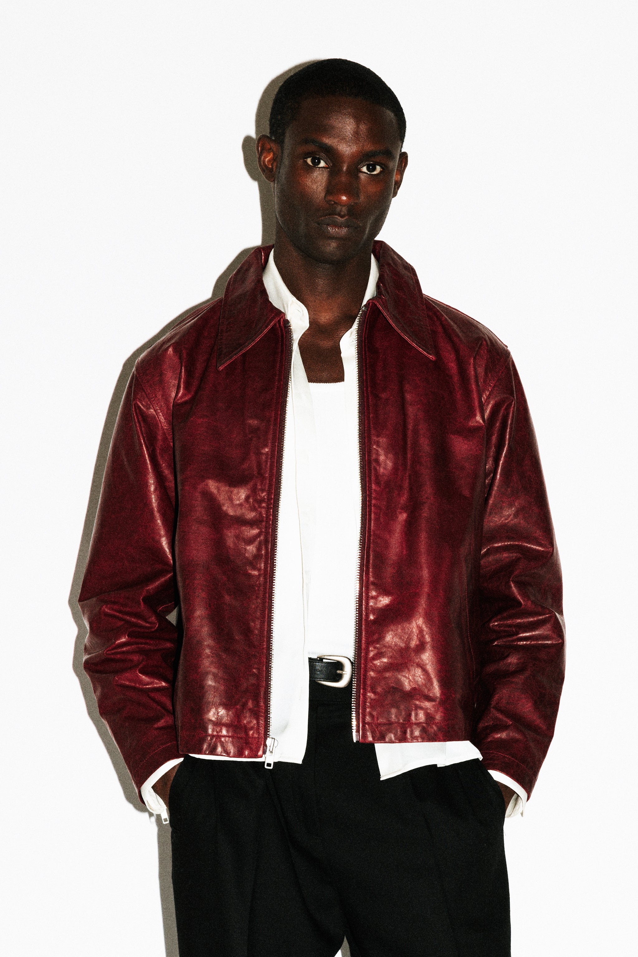 Fairfax Leather Blouson – California Arts