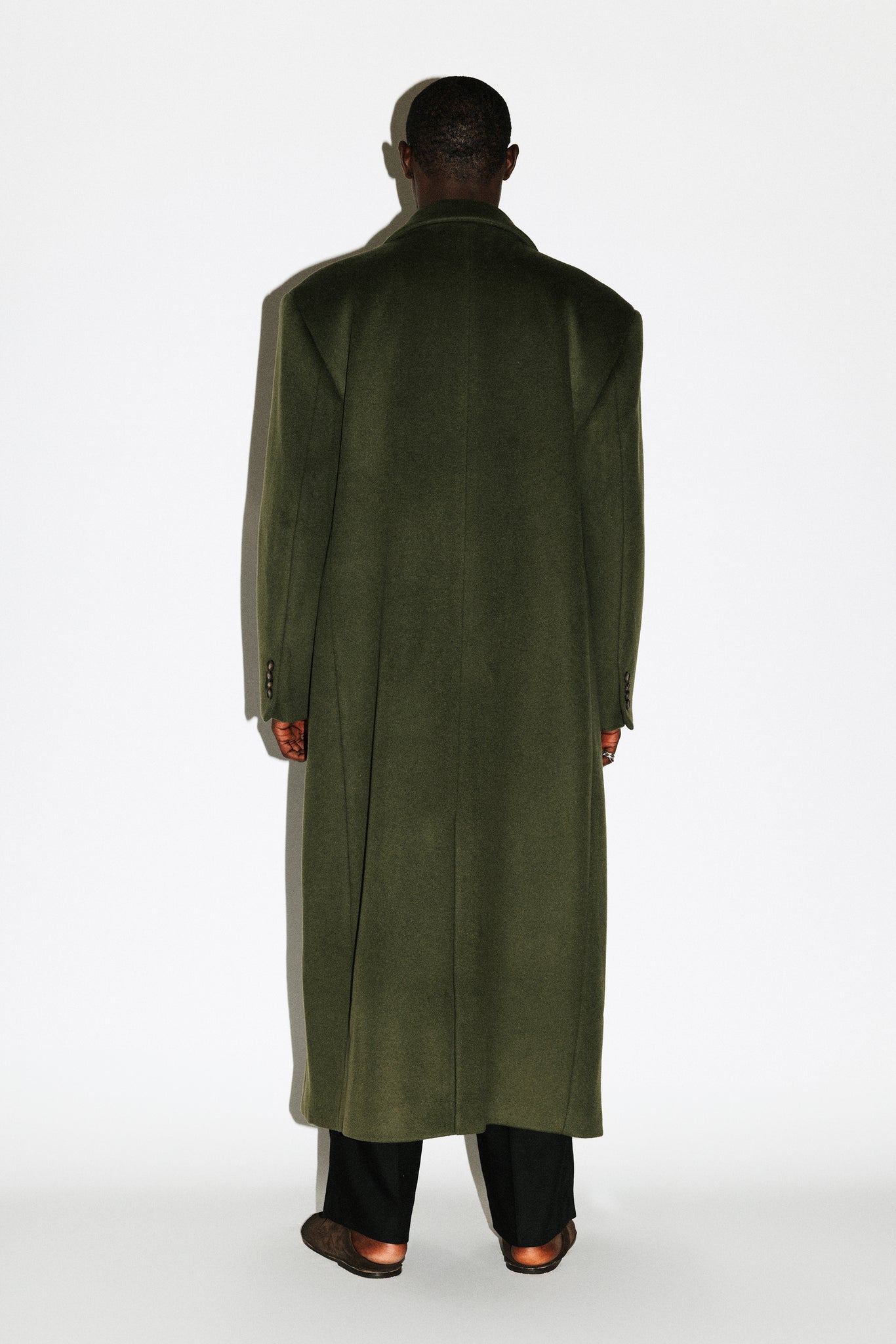 Manhattan Oversized Overcoat  |  Deep Moss