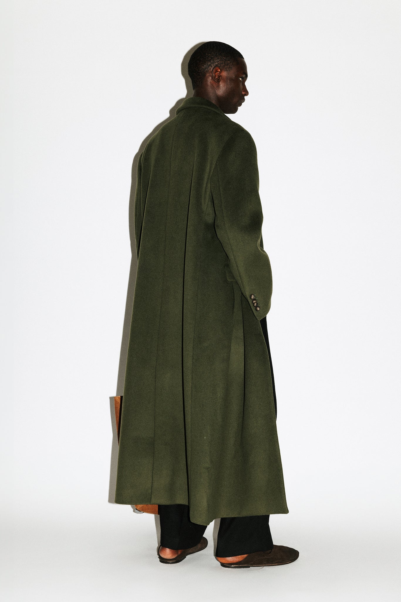 Manhattan Oversized Overcoat  |  Deep Moss