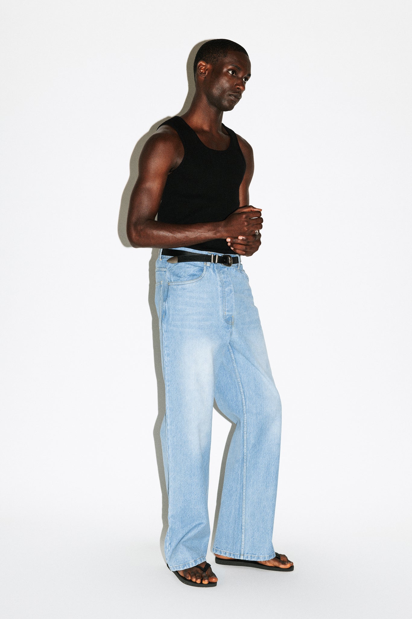 Hollyridge Relaxed Bootcut Jeans  |  Rinse