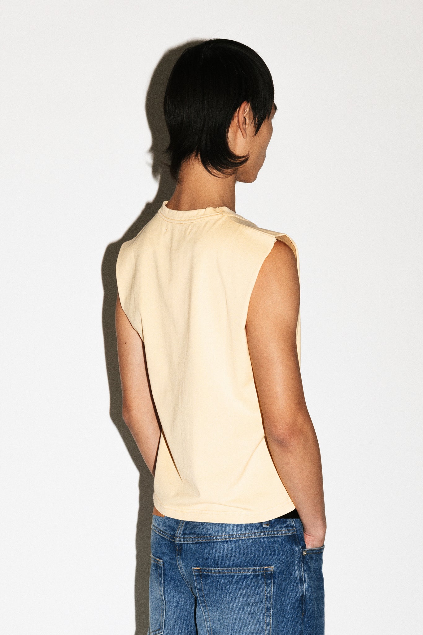 Fargo Baby Muscle Tank  |  Sunfaded Yellow