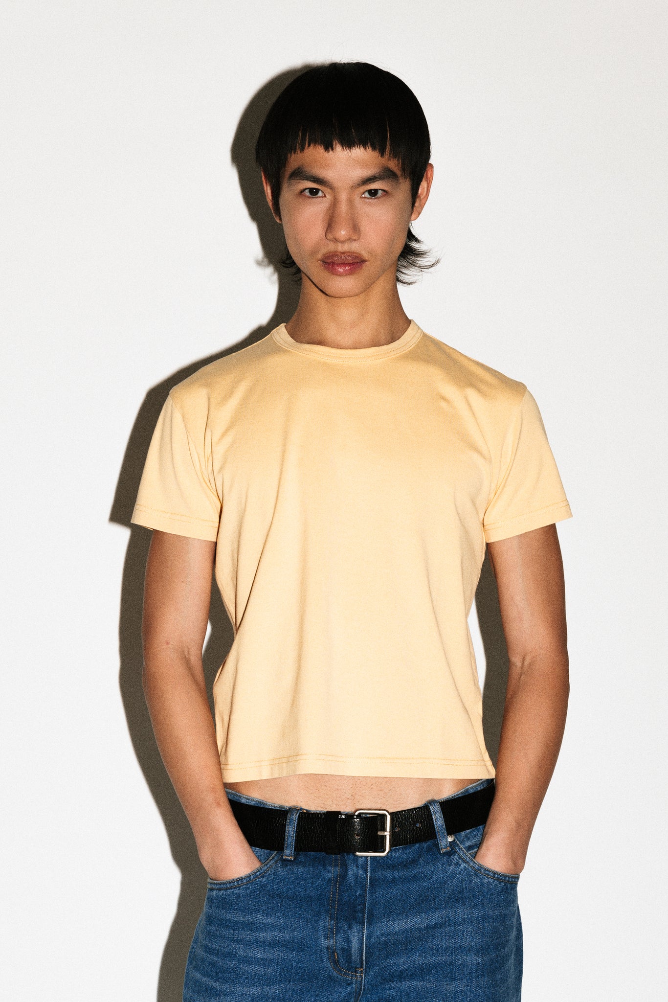 Frank Baby Tee  |  Sunfaded Yellow