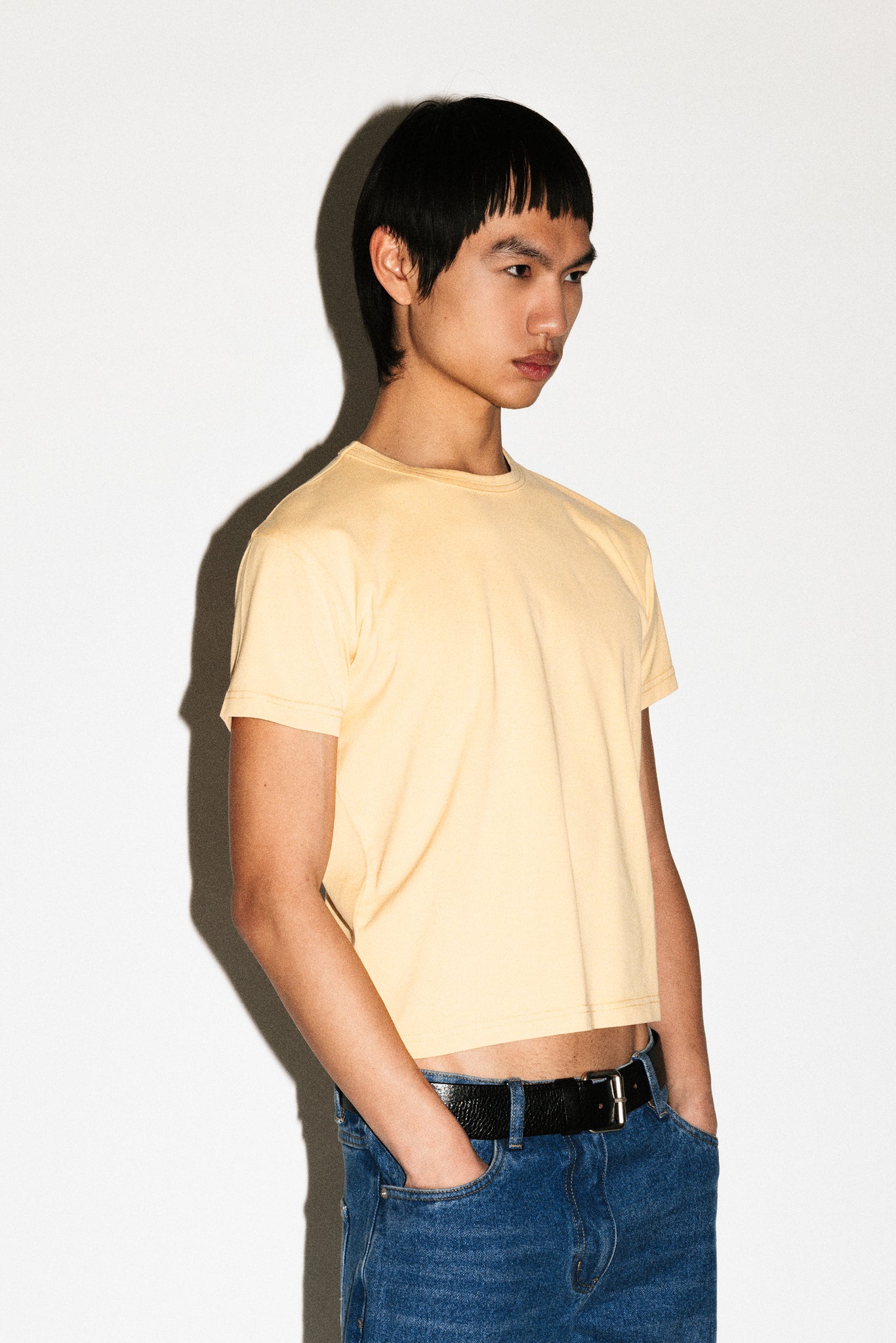 Frank Baby Tee  |  Sunfaded Yellow