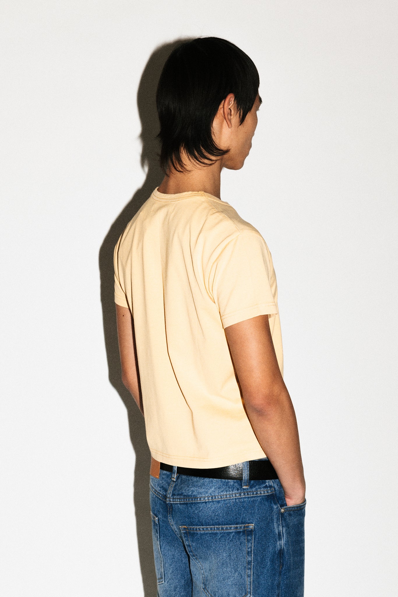 Frank Baby Tee  |  Sunfaded Yellow