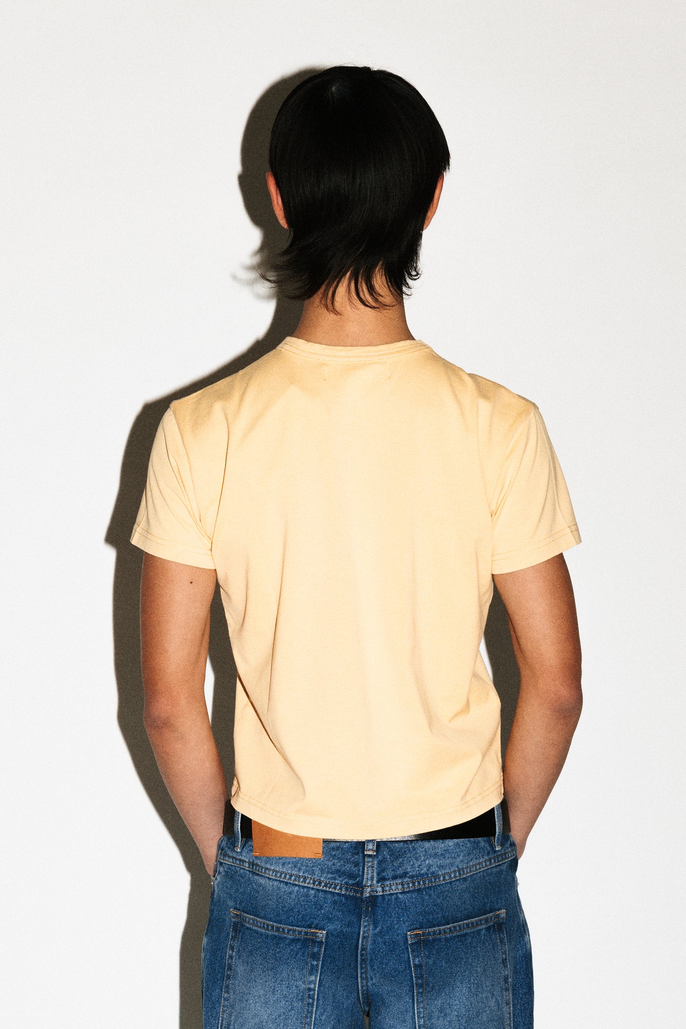 Frank Baby Tee  |  Sunfaded Yellow