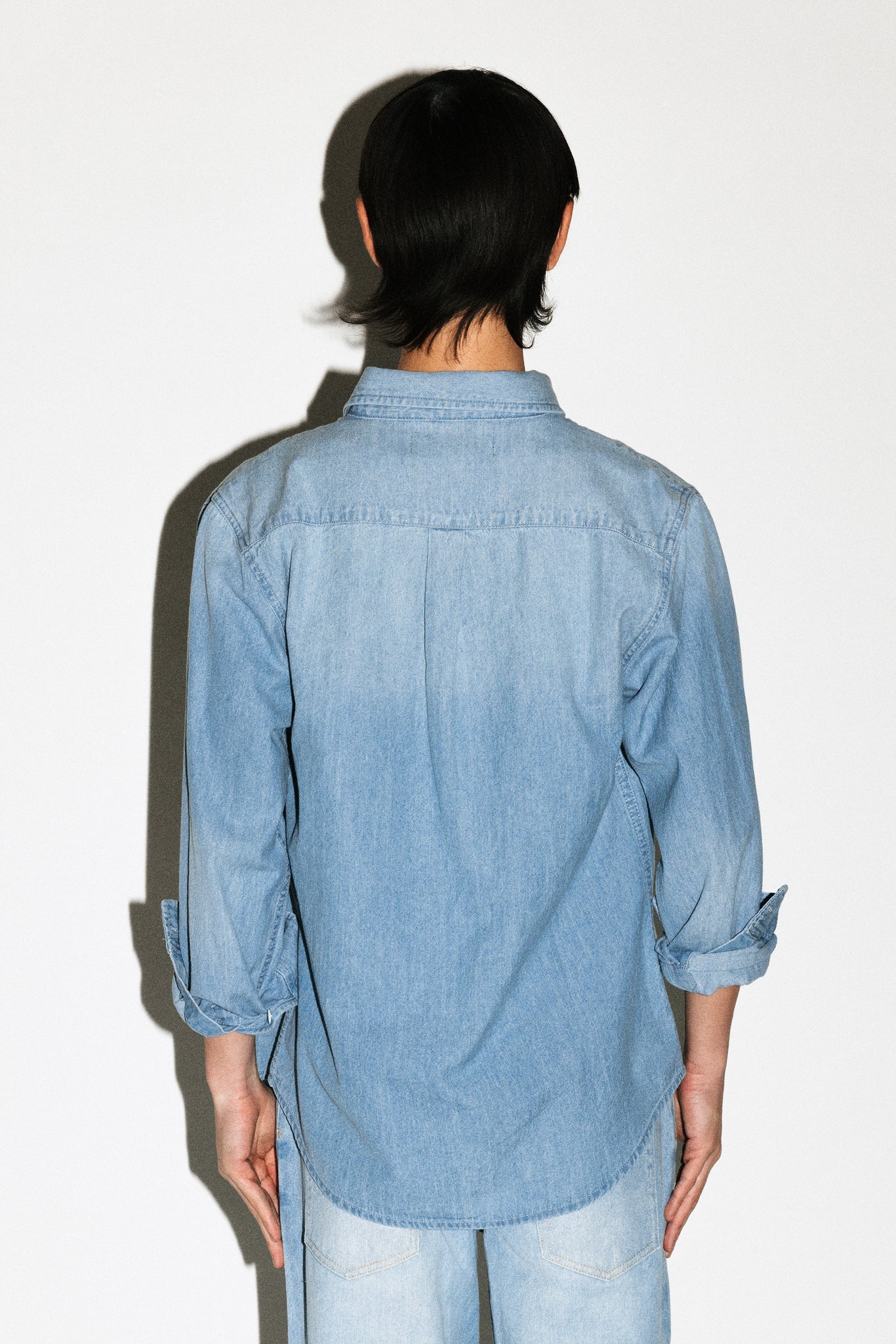 Beachwood Stonewashed Chambray Shirt  |  Rinse