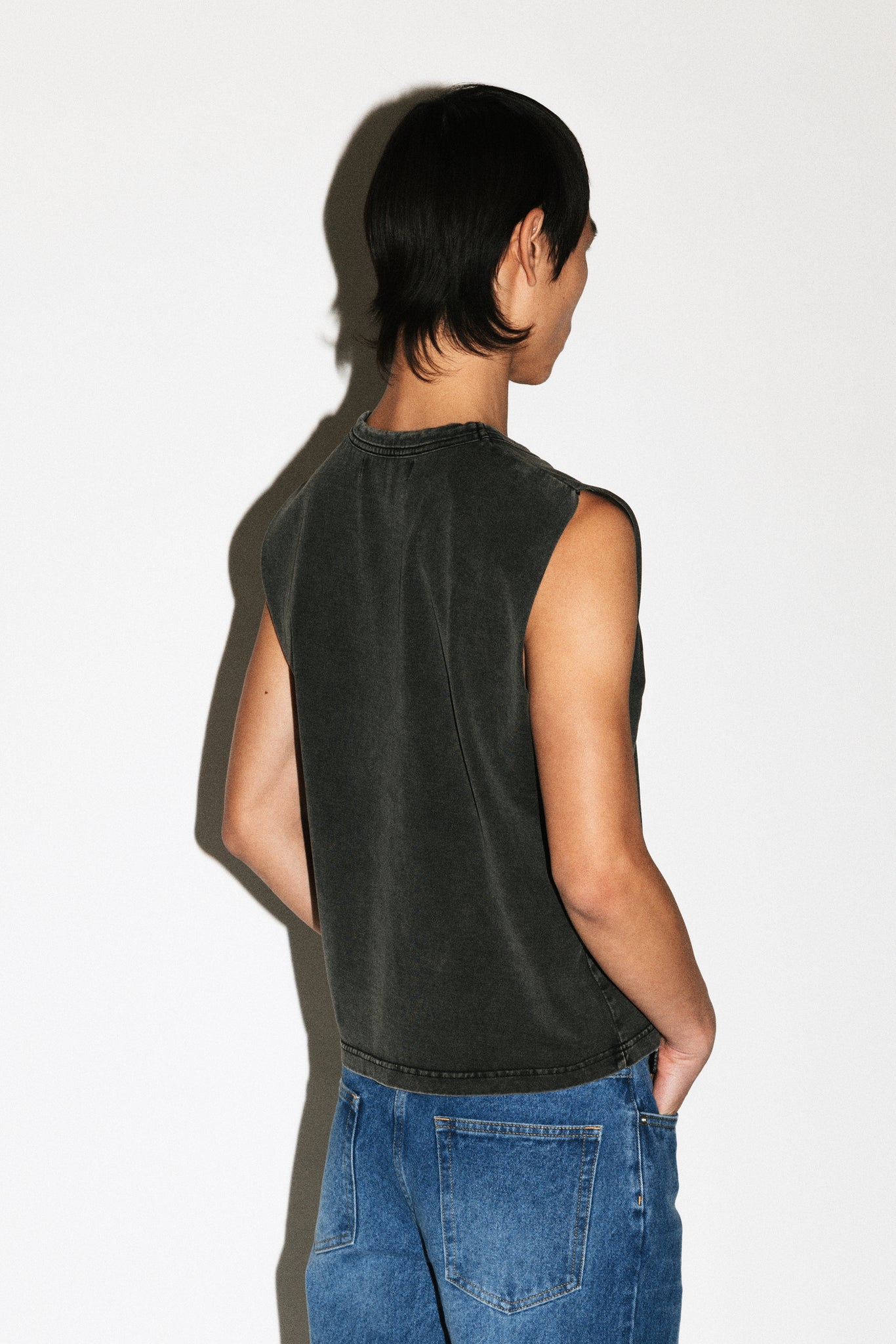 Fargo Baby Muscle Tank  |  Sunfaded Black