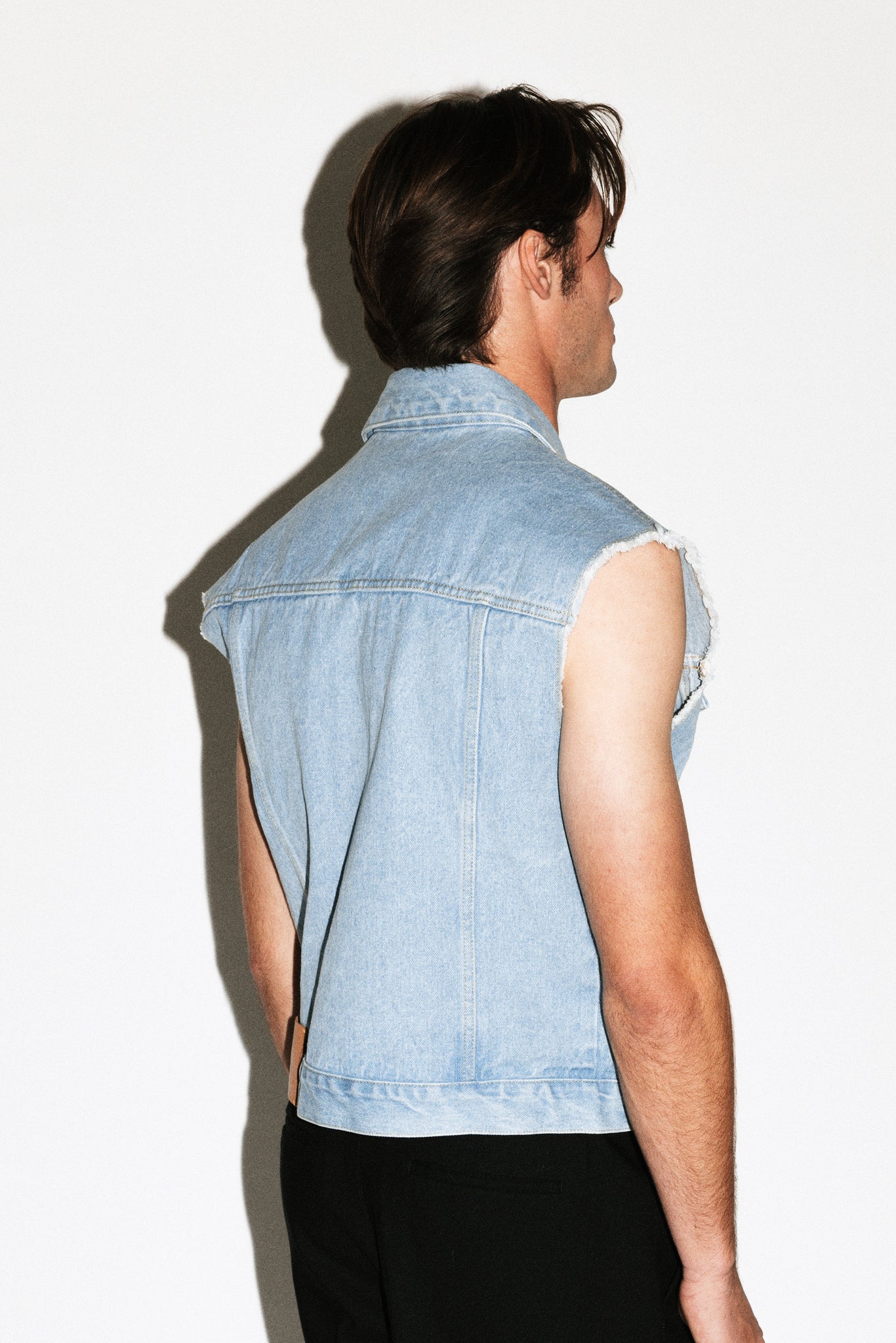 Avalon Denim Vest  |  Rinse