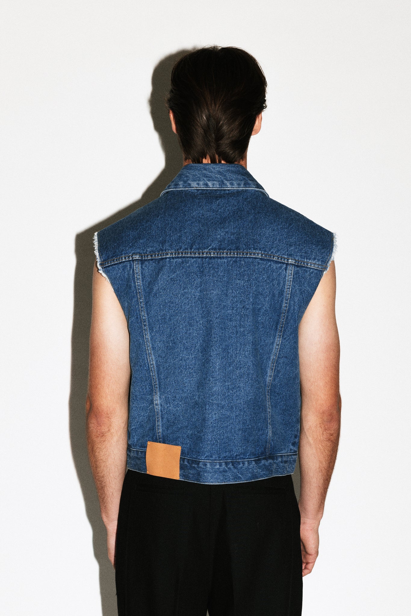 Avalon Denim Vest  |  Vintage Blue