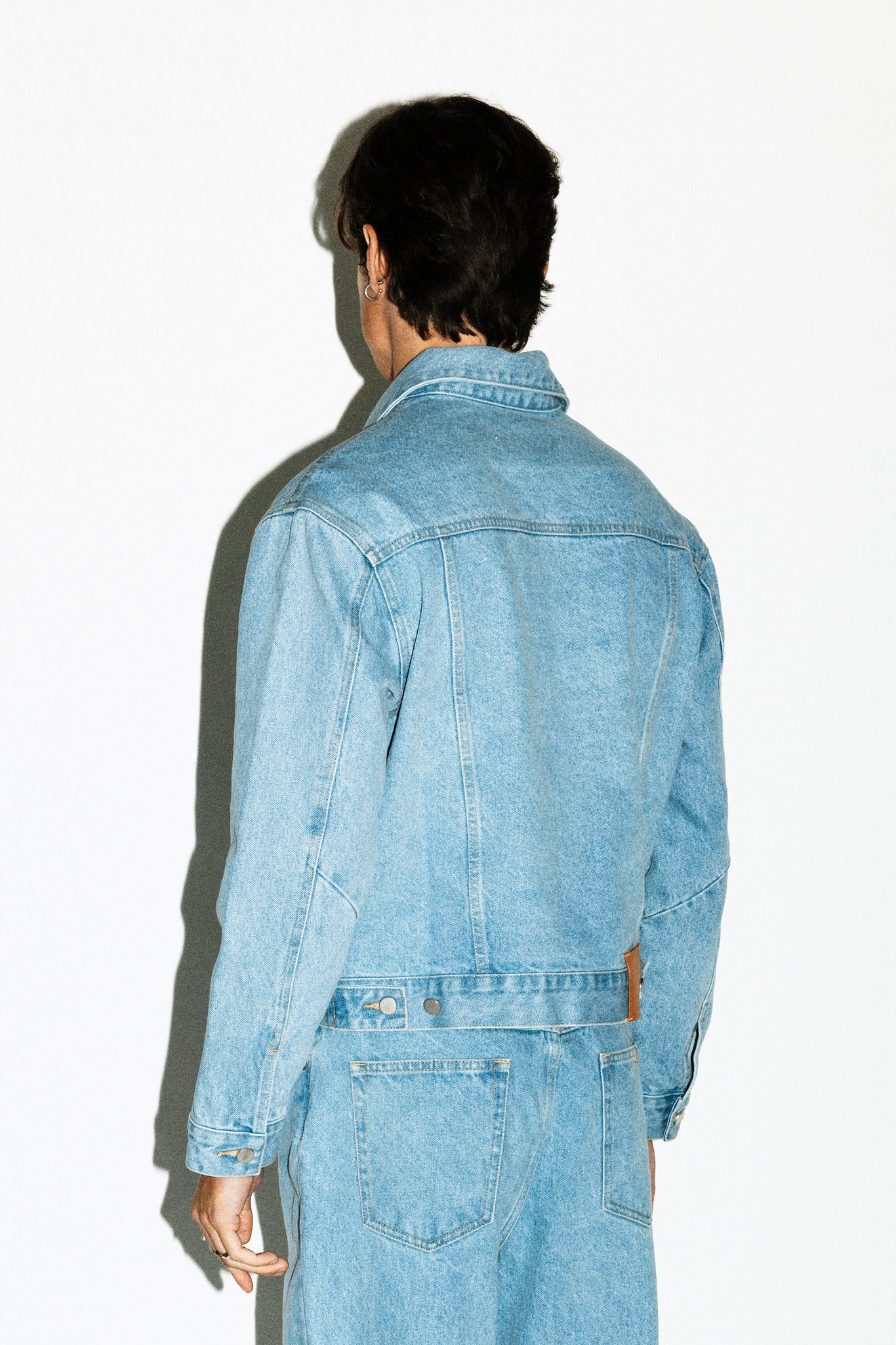 Runyon Western Denim Jacket  |  Ice Blue