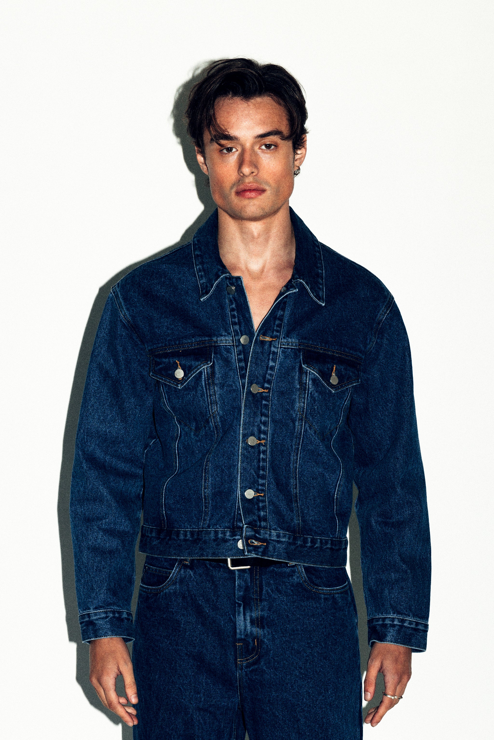 Runyon Western Denim Jacket | Indigo – California Arts