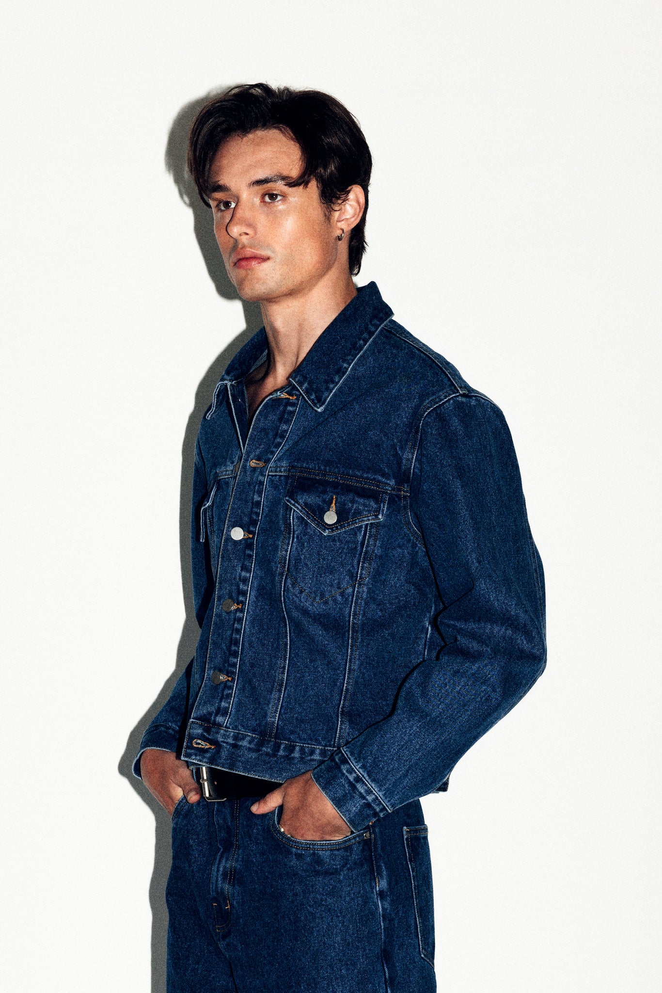 Runyon Western Denim Jacket  |  Indigo