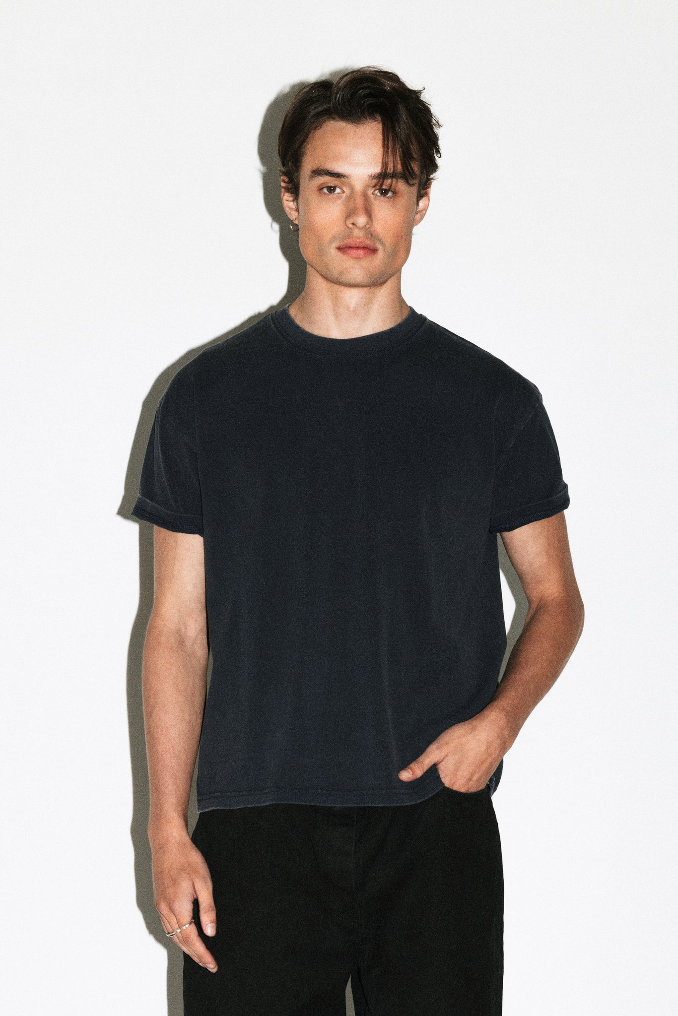 Eames Americana Fit T-Shirt | Sunfaded Navy