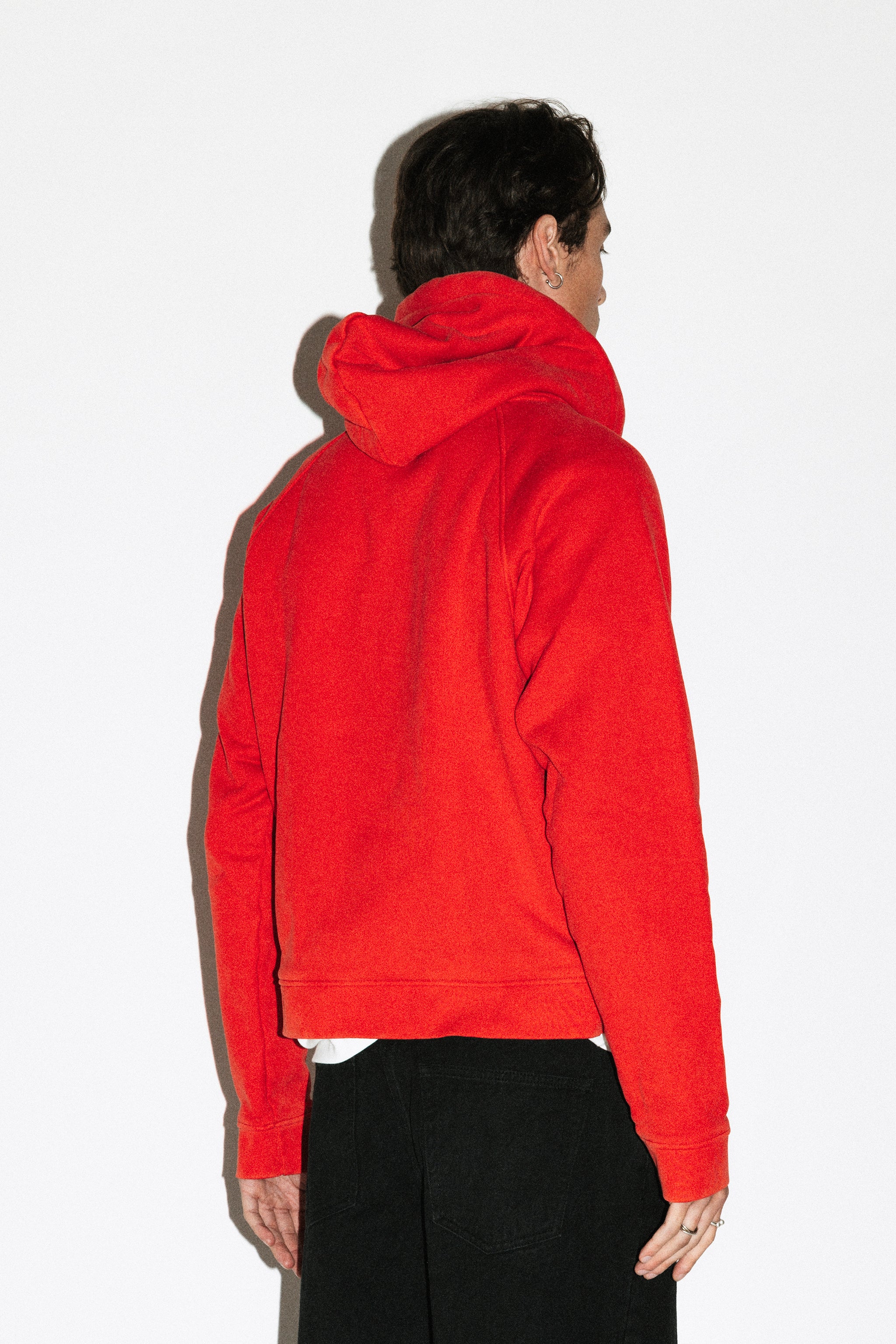 Nicholas Shrunken Hoodie | Sunfaded Red – California Arts